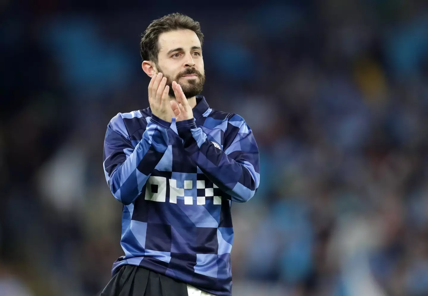 Manchester City midfielder Bernardo Silva pictured (