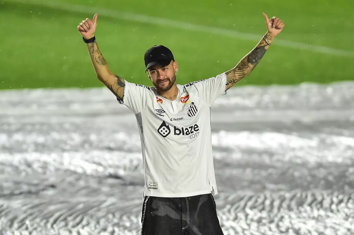 Neymar has rejoined Santos. (Image: Getty)