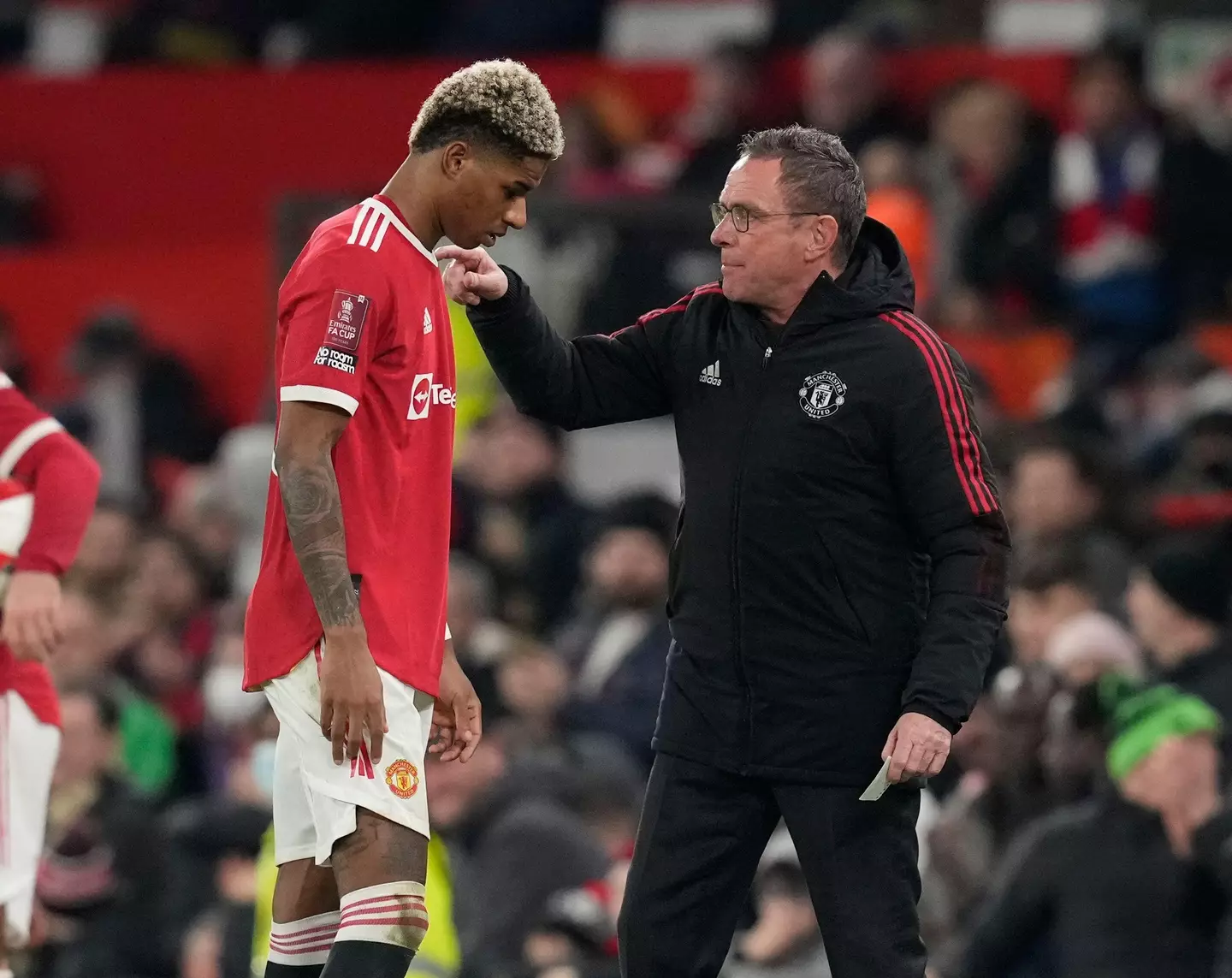 Marcus Rashford has come under fire for his performance against Aston Villa (Image: Alamy)