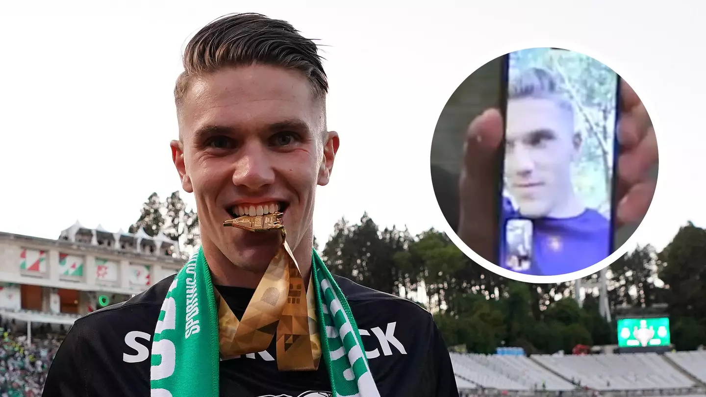 Fans think Viktor Gyokeres dropped biggest hint yet on which club he's going to sign for during FaceTime with former teammate