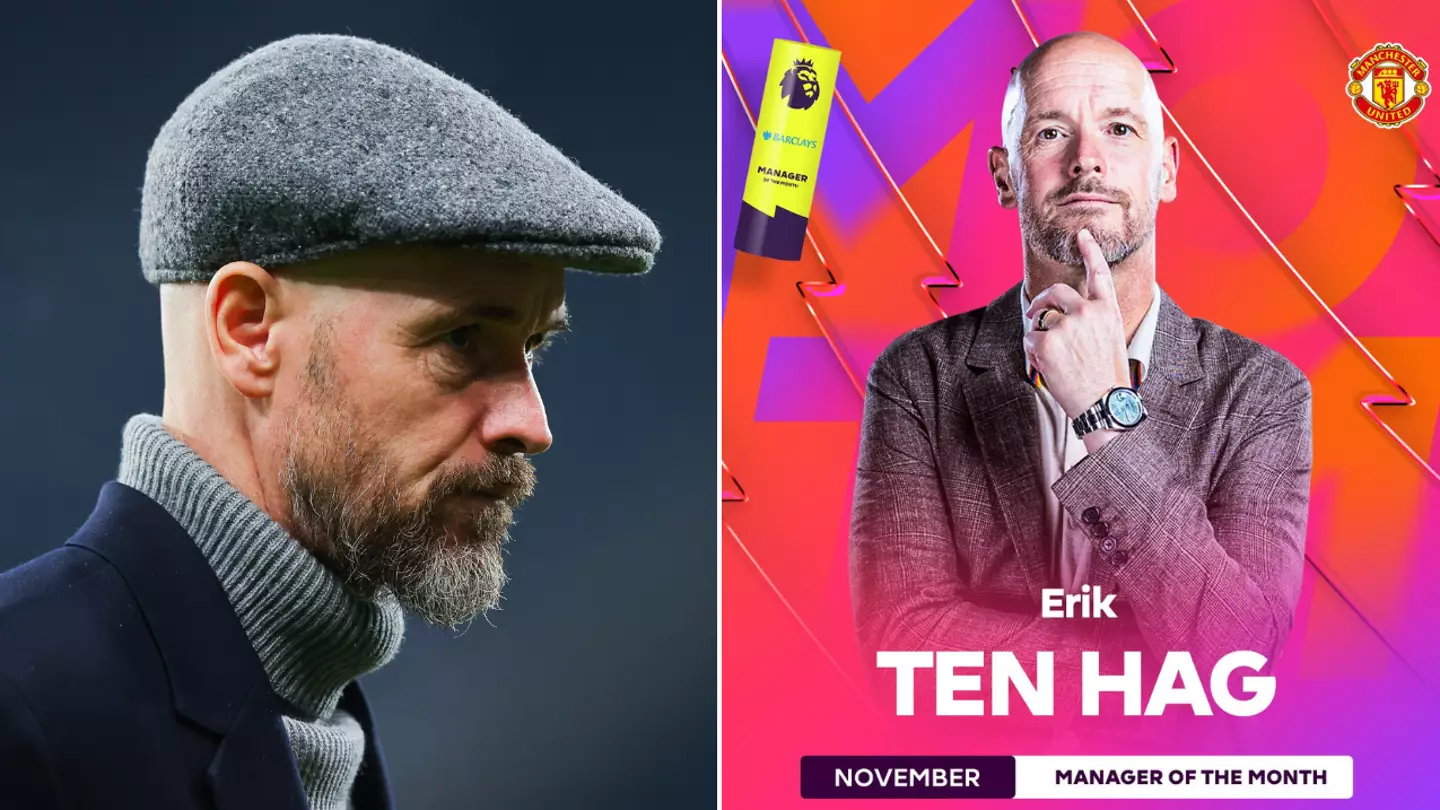 Man Utd fans are concerned by Erik ten Hag stat despite winning Manager of the Month award