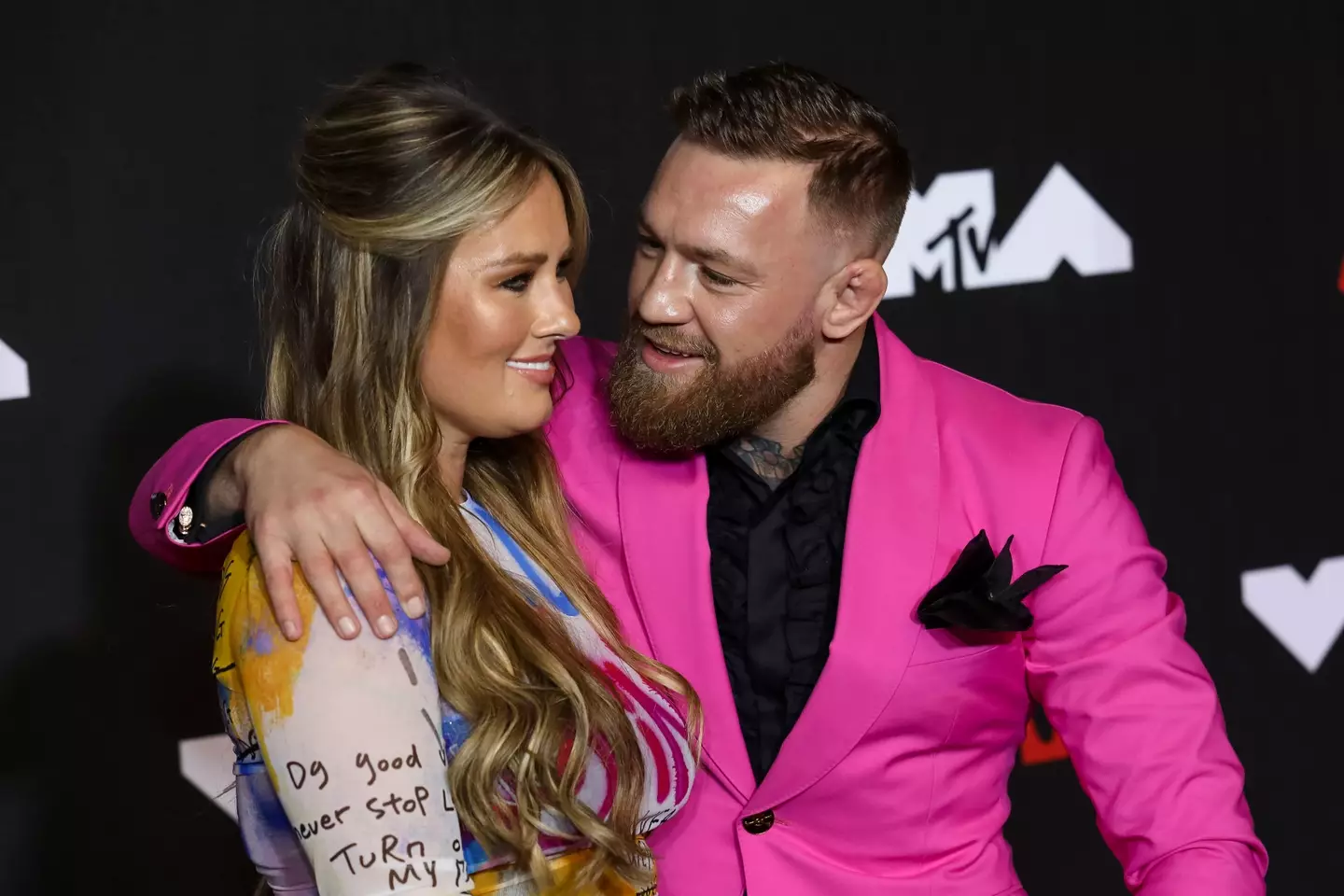 McGregor at the VMAs, but it wasn't all cuddles and love. Image: PA Images