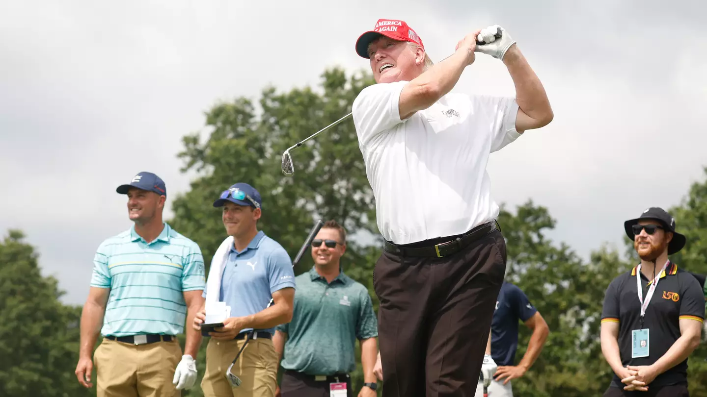 Bryson DeChambeau reveals what it's really like playing golf with Donald Trump amid 'cheating' claims