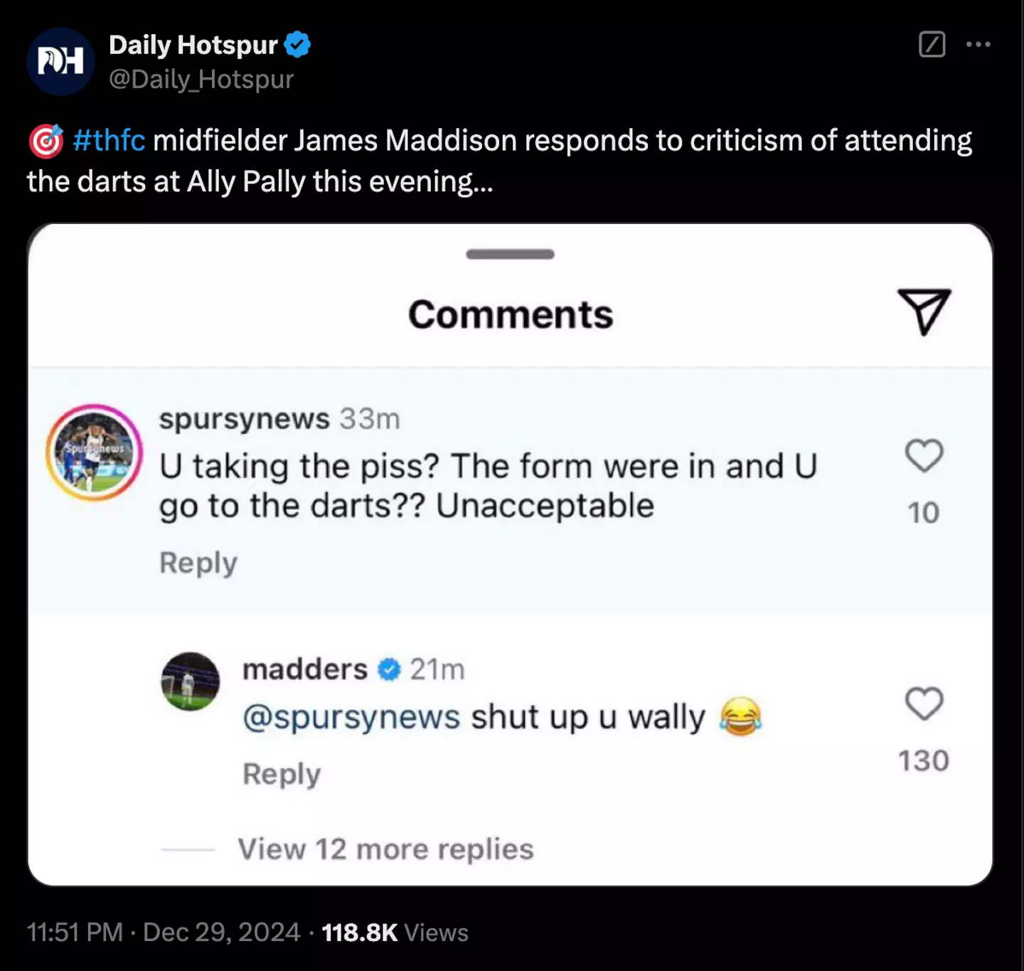 Image: Twitter/@DailyHotspur