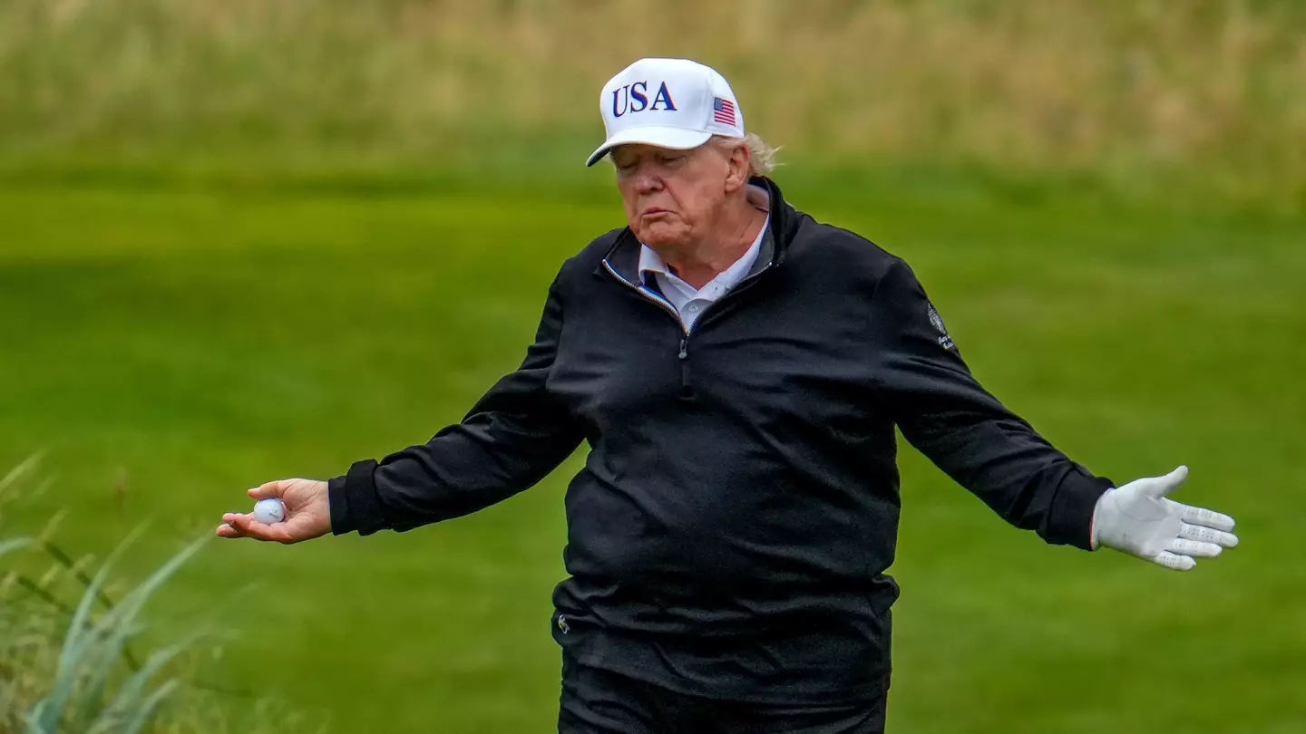 Donald Trump's caddy put man in 'military chokehold' after hearing what he said about US President during round of golf