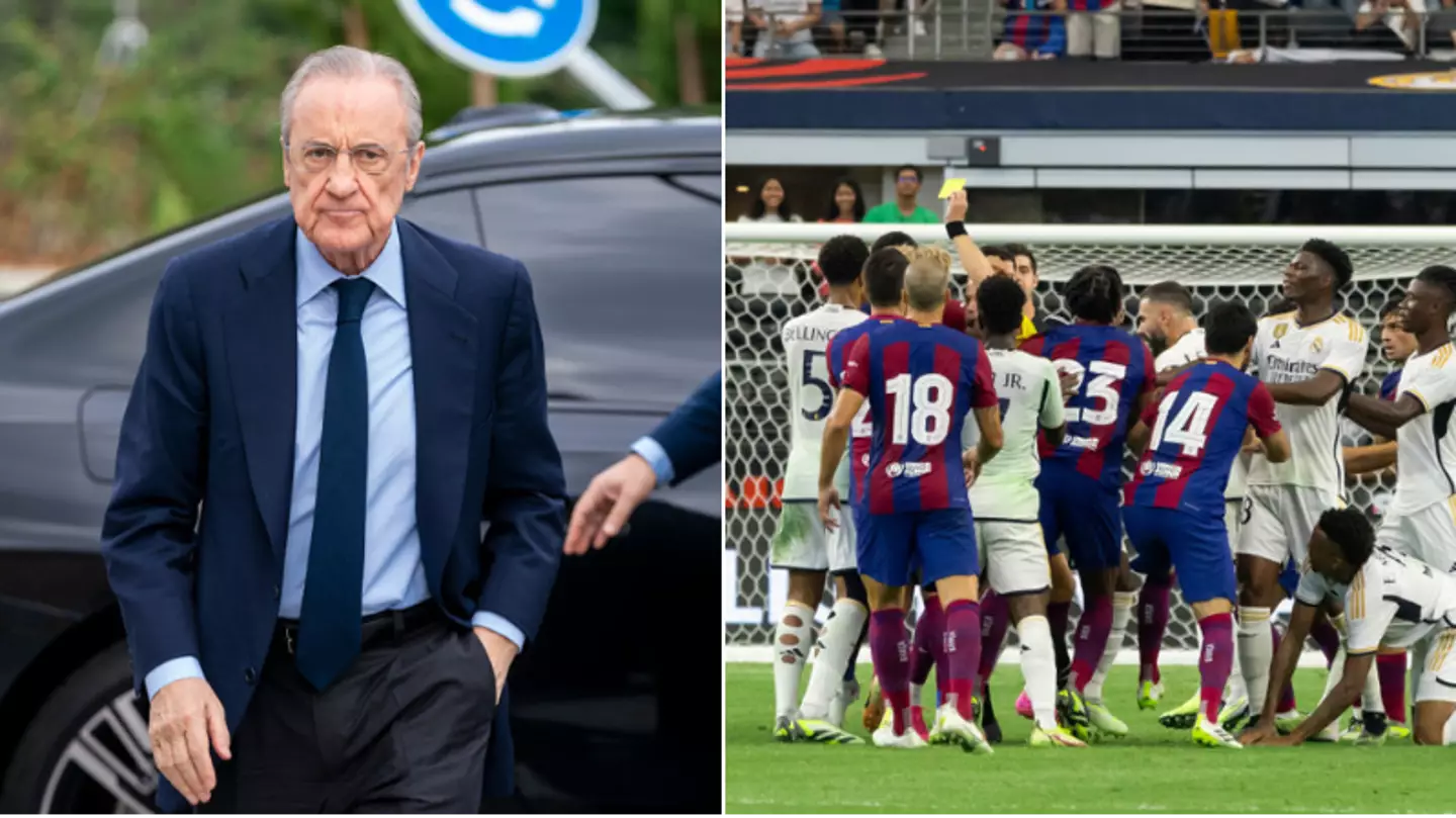 Why Real Madrid president Florentino Perez is boycotting El Clasico this weekend.