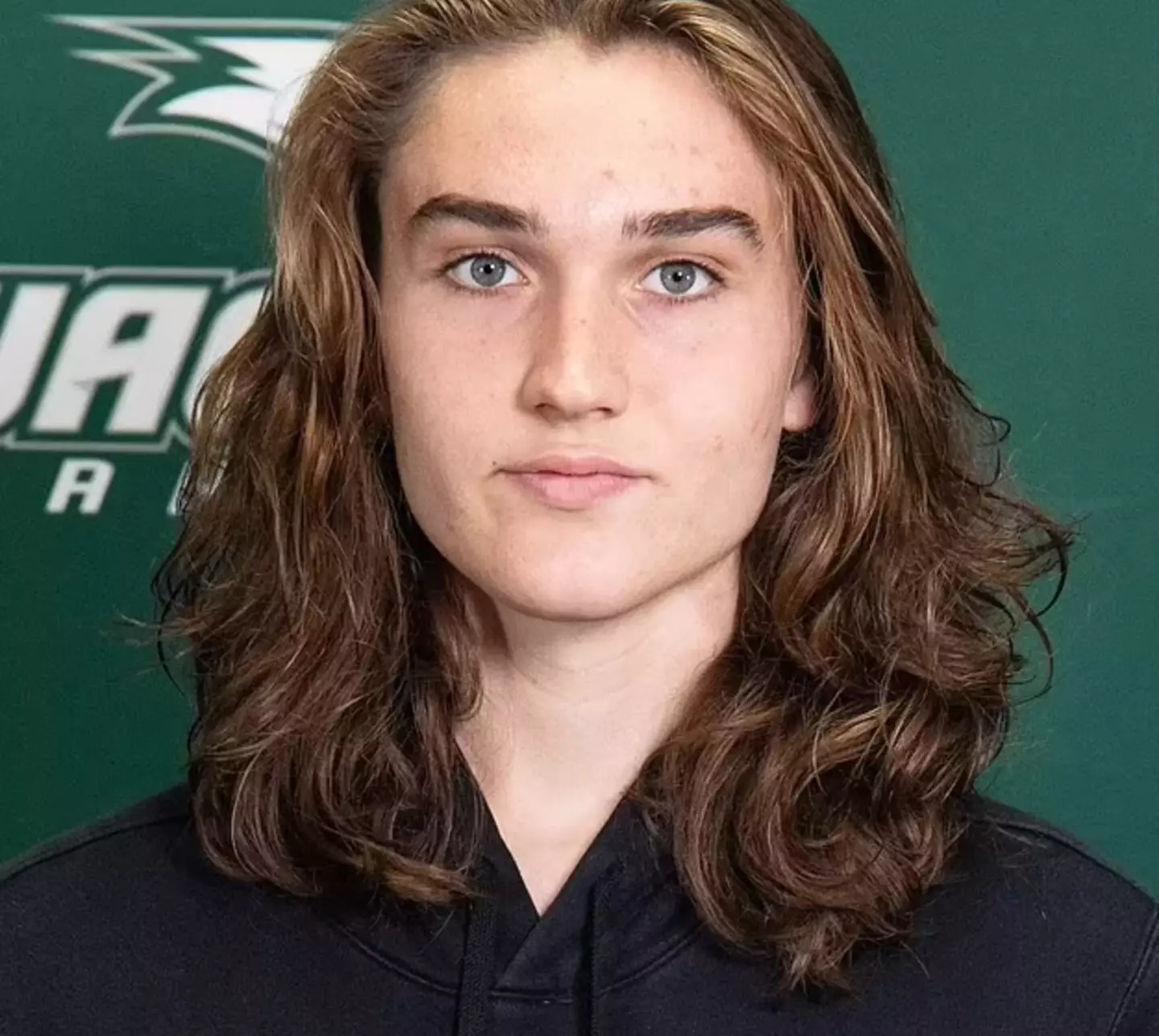 Stephanie Turner took a knee against Redmond Sullivan. Image: Wagner Athletics