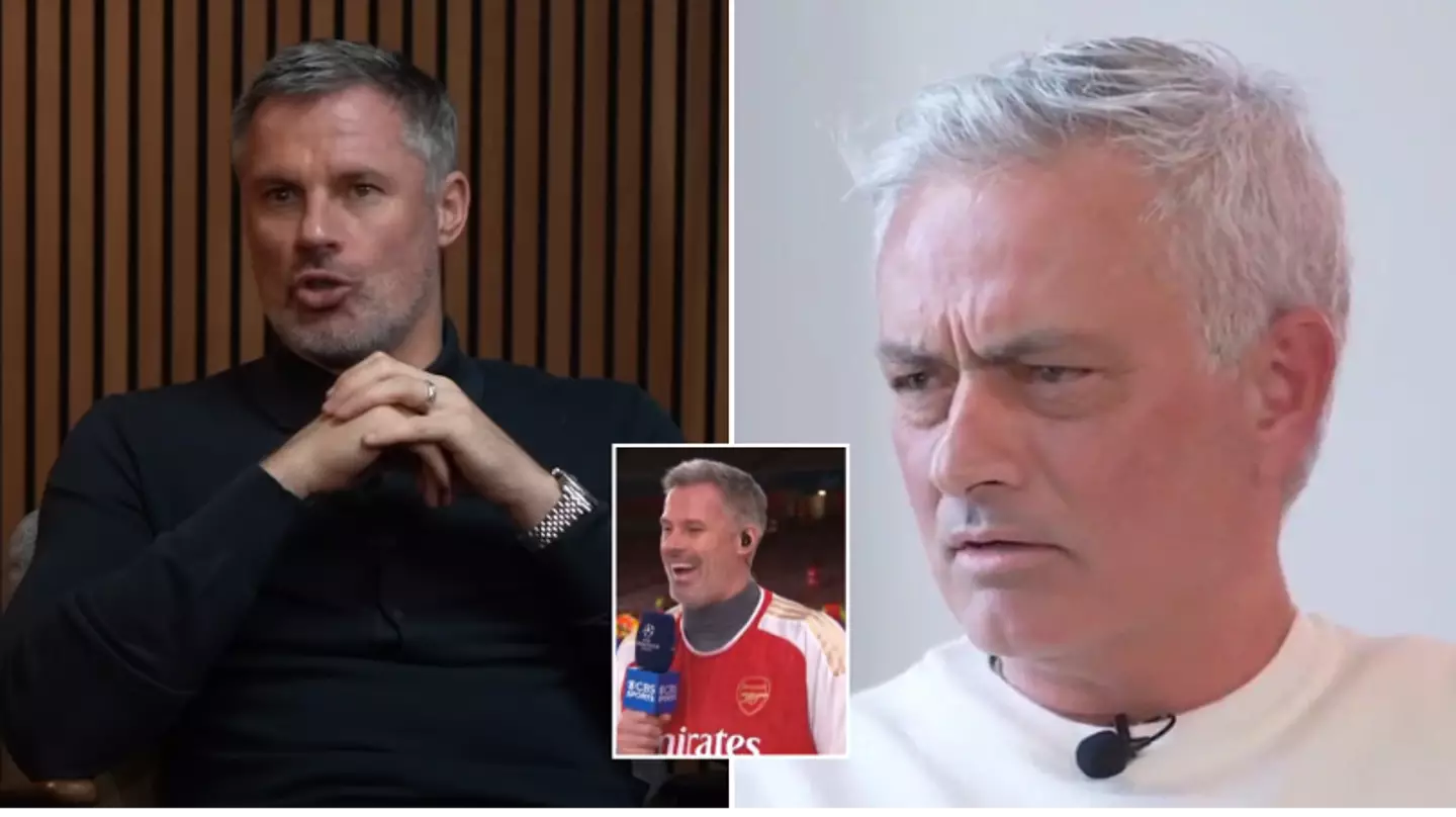 Jamie Carragher responds to Jose Mourinho criticism as stinging quotes resurface after Kate Abdo comment