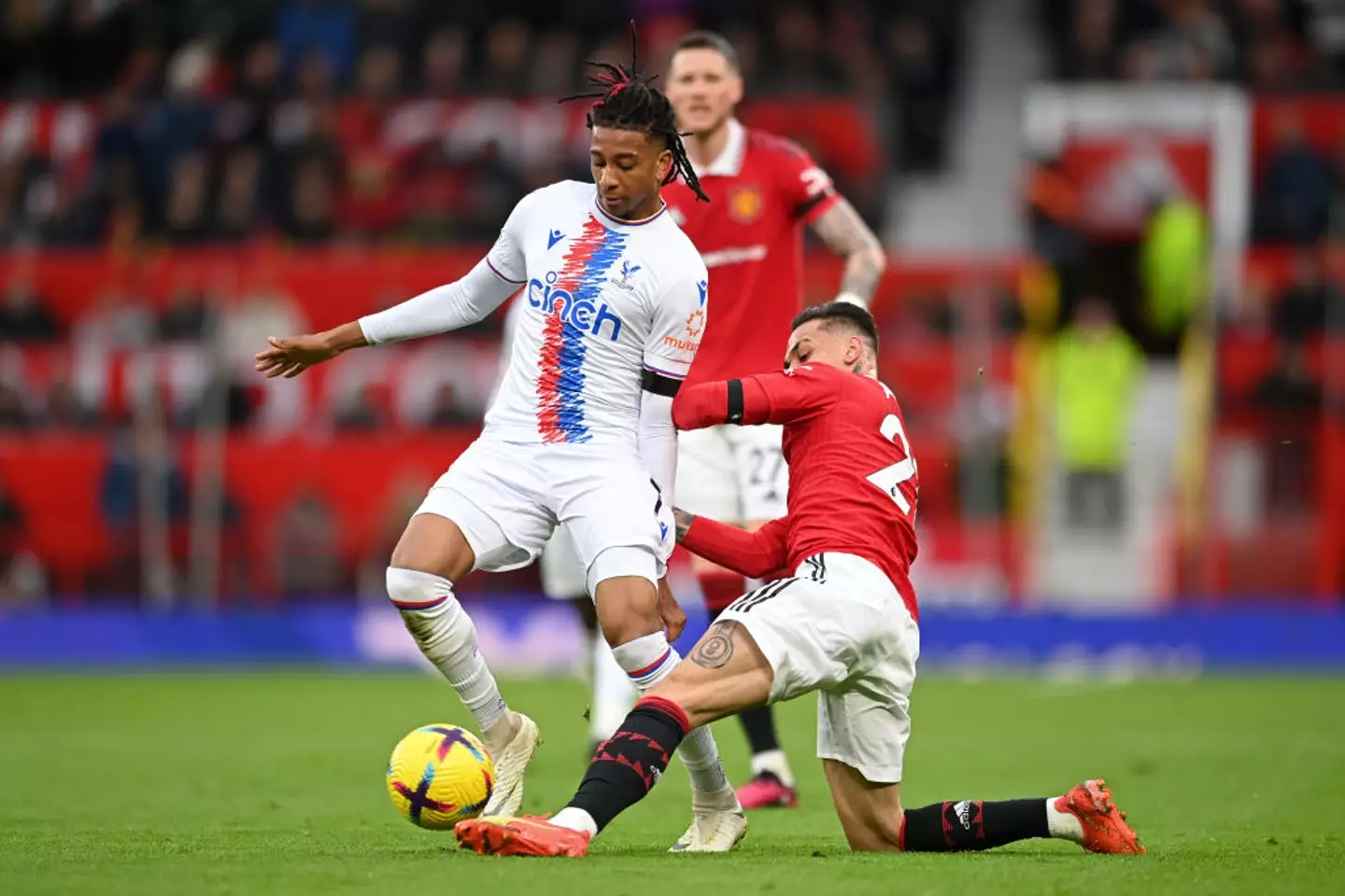 Olise vs Manchester United- Getty