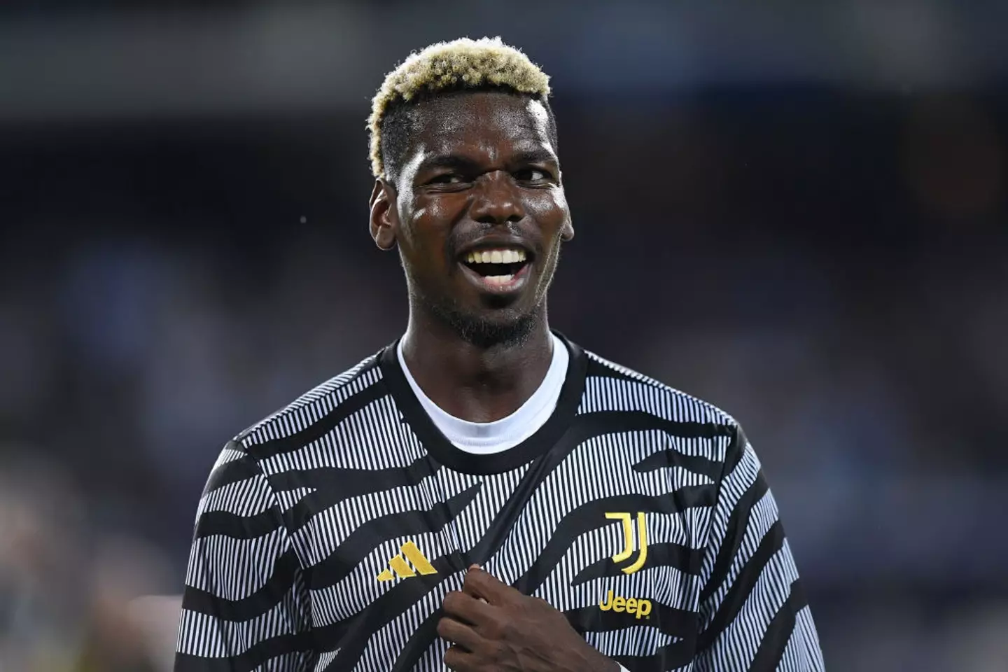 Paul Pogba pictured in action for Juventus (Image: Getty)