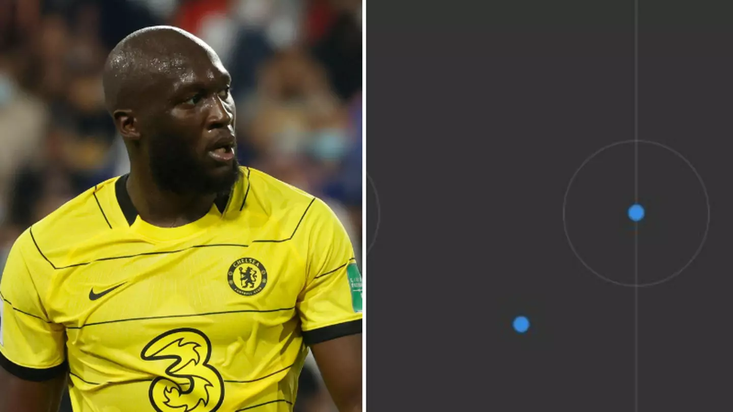 Romelu Lukaku Had Just TWO Touches In The First Half Against Crystal Palace, And One Was To Kick Off!