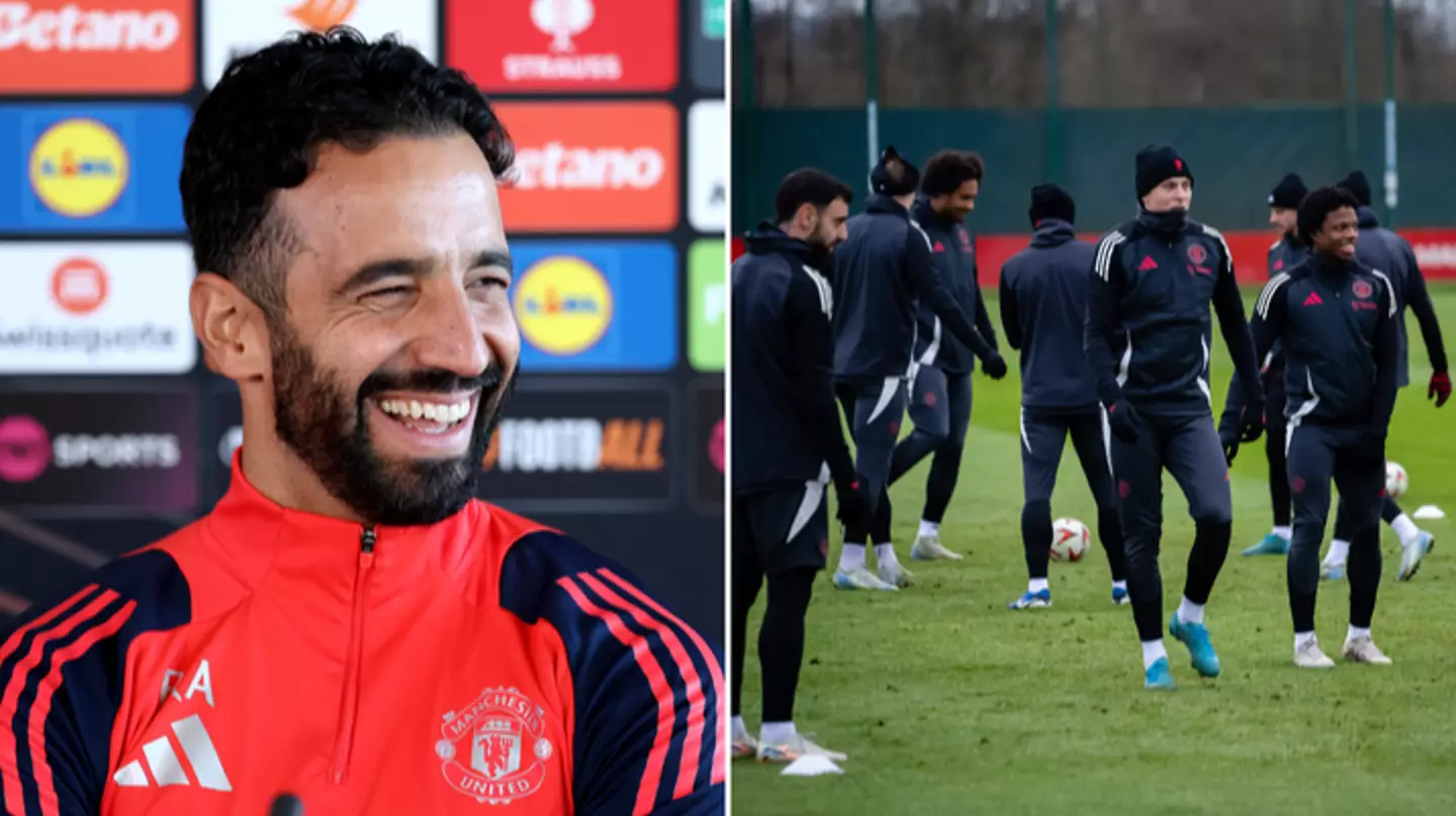 Forgotten Man Utd player linked with exit returns to training and fans are convinced Ruben Amorim will love him
