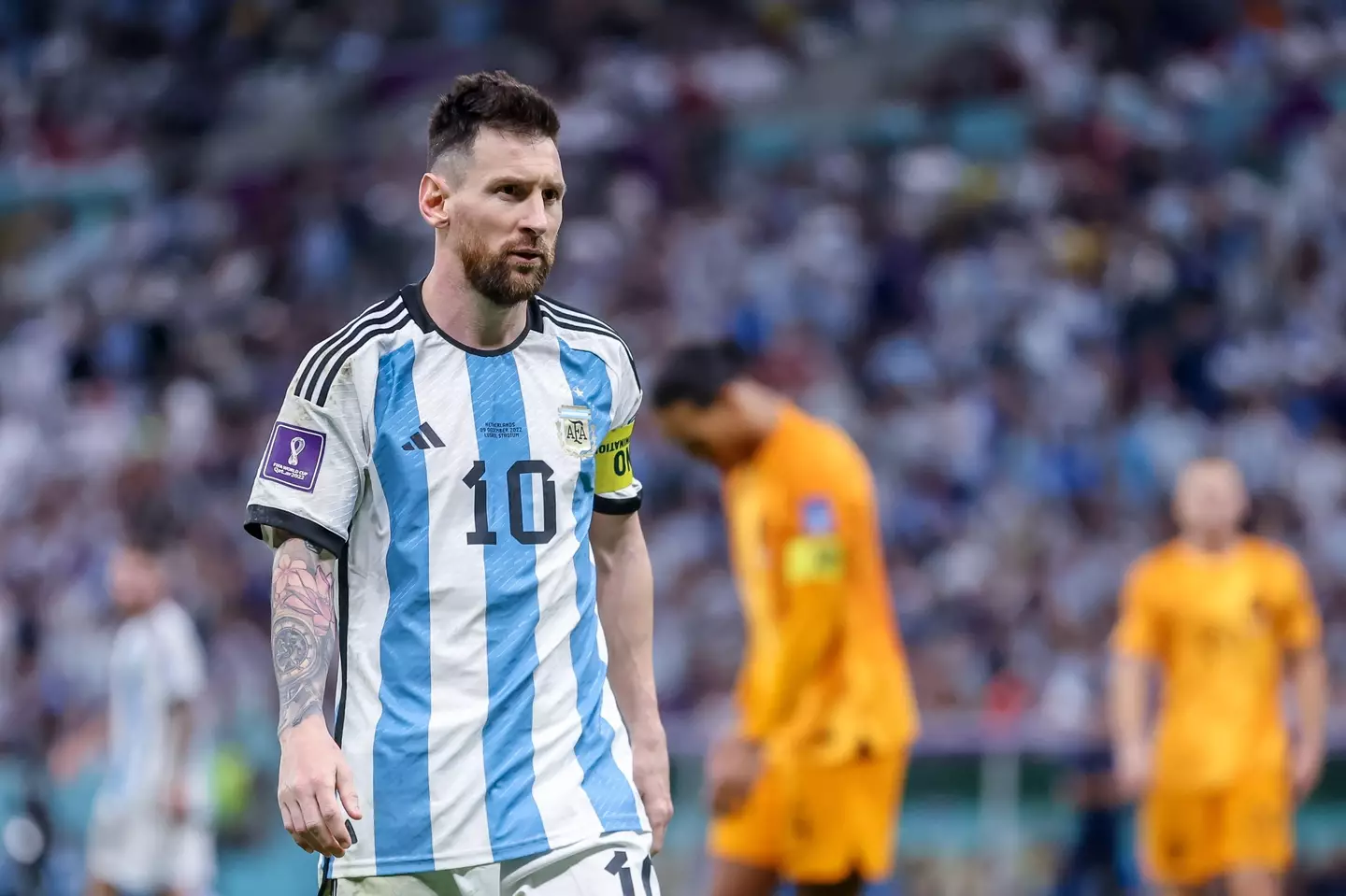 Ronaldinho does not think former Barcelona teammate Lionel Messi is the GOAT of football.