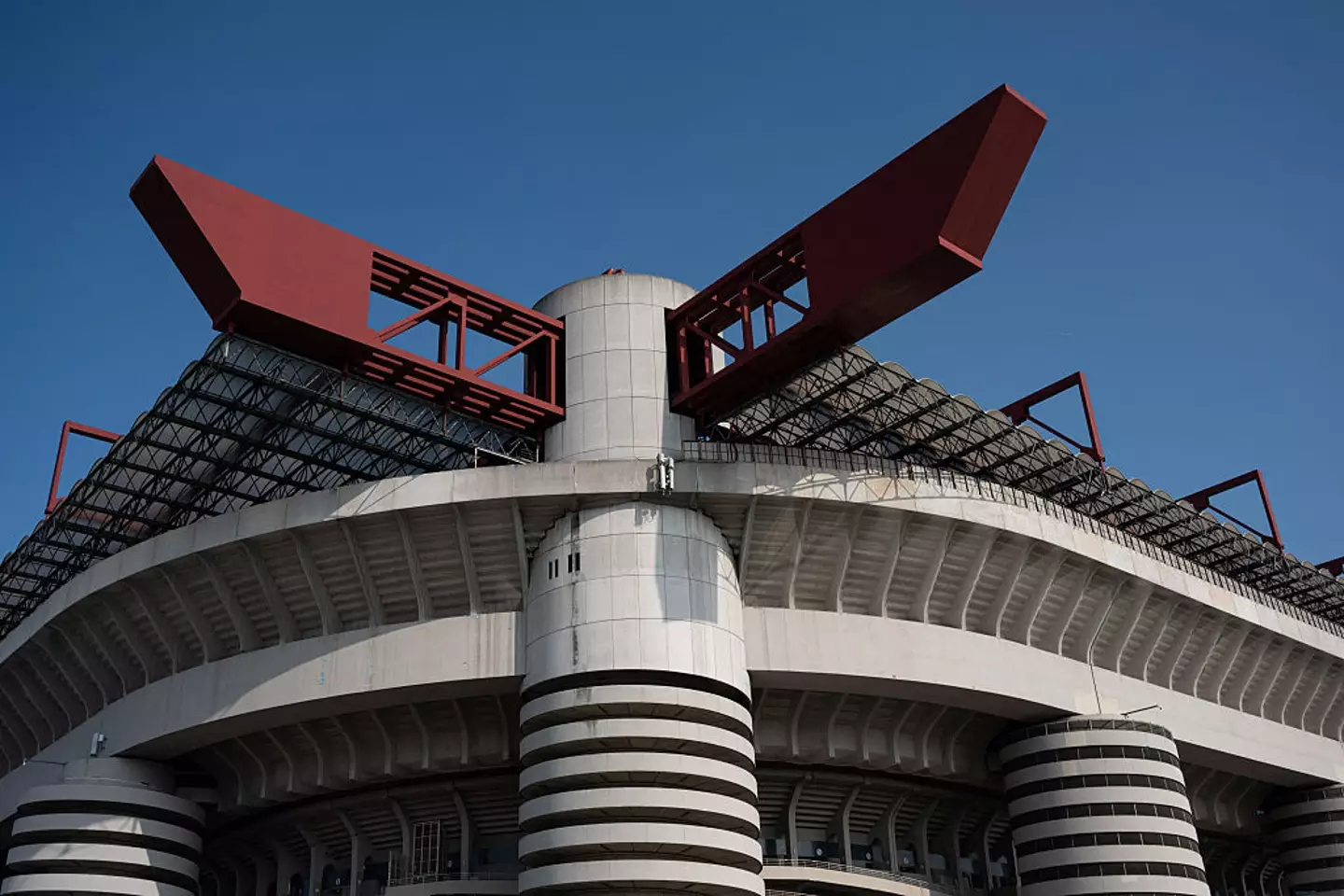 The San Siro has not been renovated since 1990 (Credit:Getty)