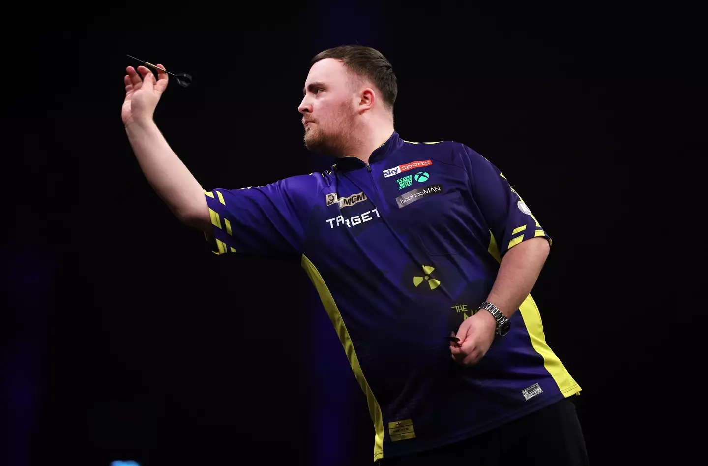 Luke Littler. (Image: Getty)