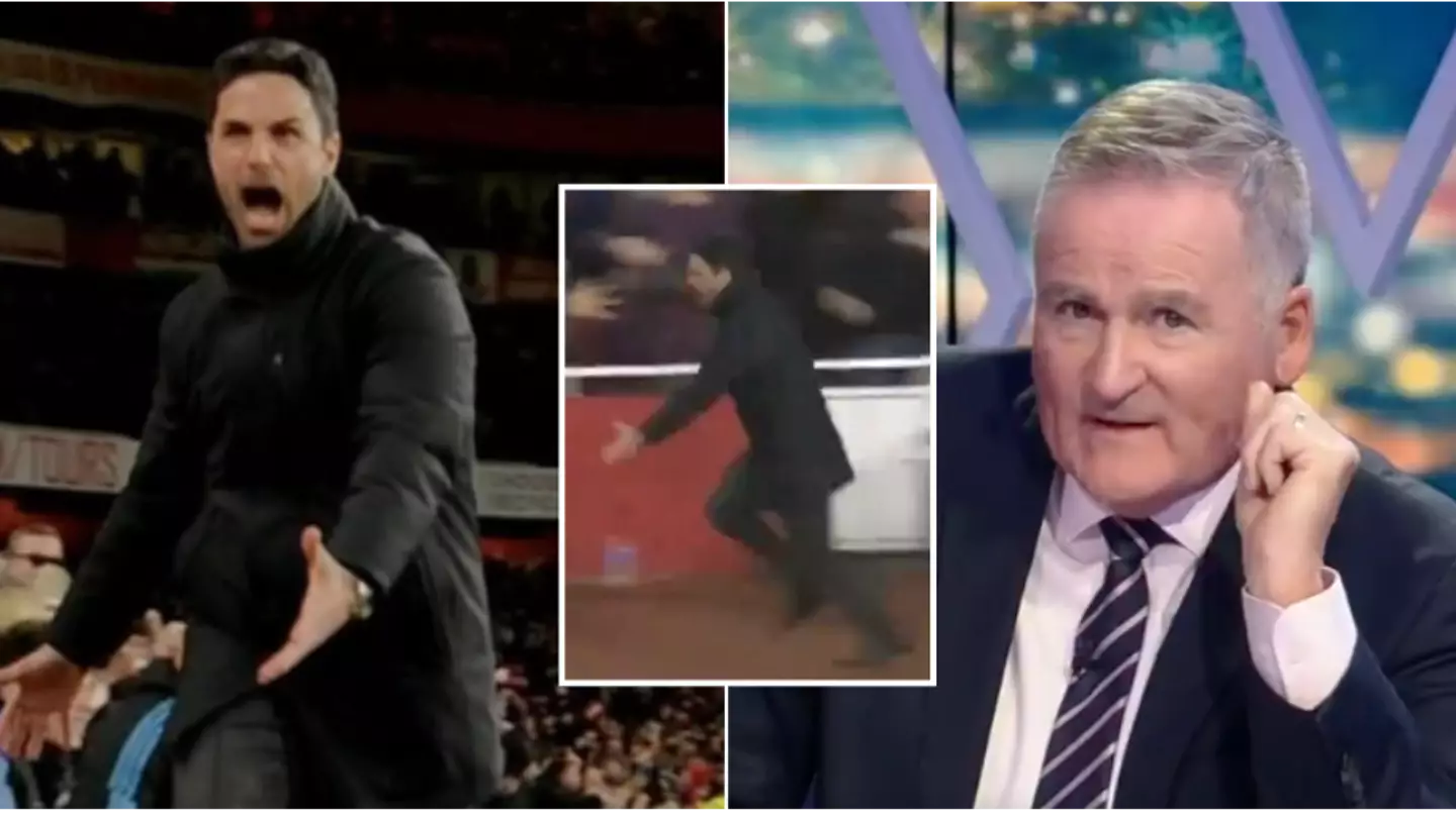 Richard Keys slams Mikel Arteta for not 'showing dignity' during Liverpool victory