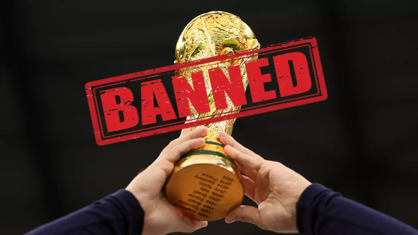 Manager speaks out after country 'banned' from World Cup because of 'unbelievable' decision