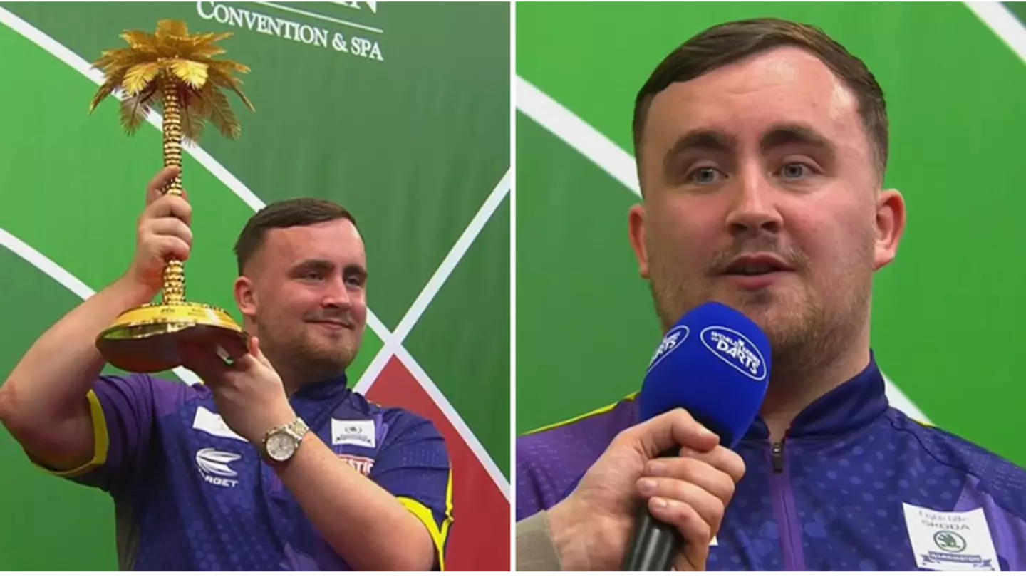 Luke Littler makes stunning admission that 'probably nobody will
