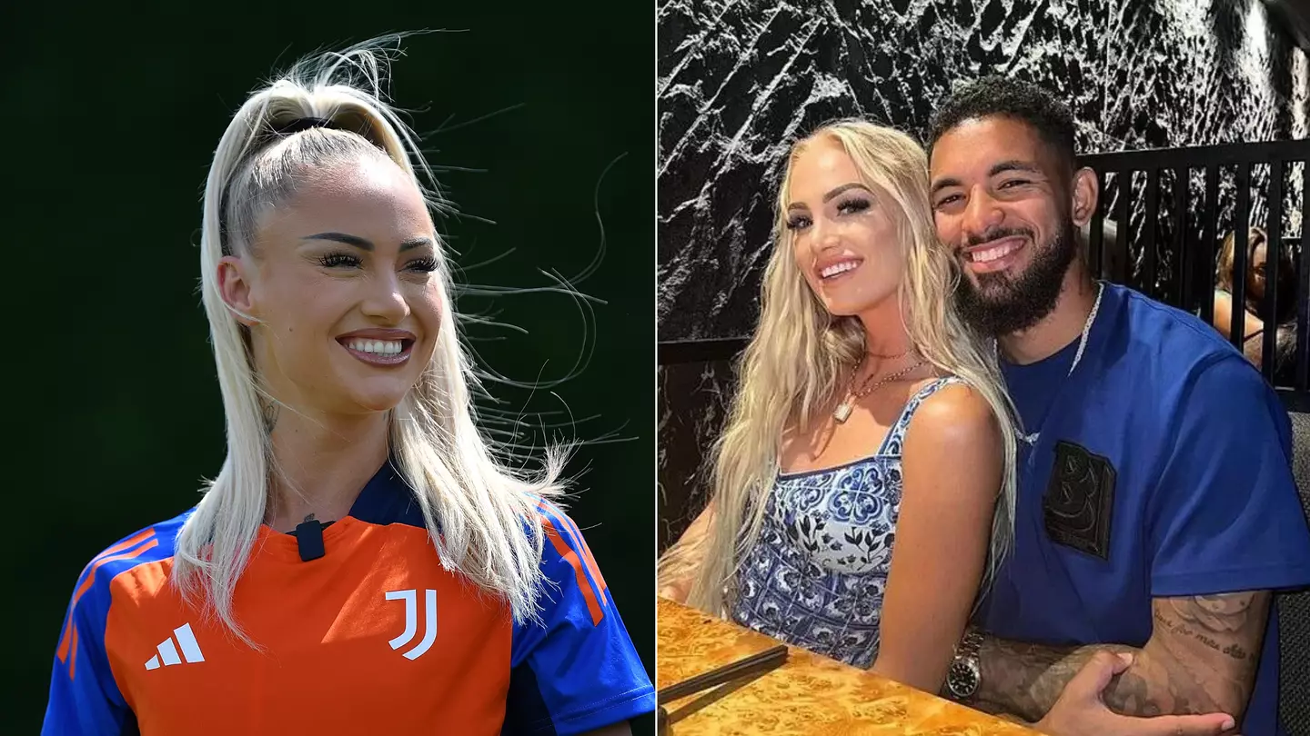 Alisha Lehmann hits out at football's gender pay gap and claims boyfriend Douglas Luiz earns '100,000 times more' than her
