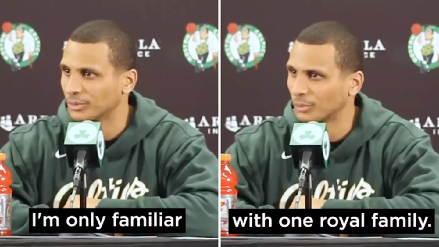 NBA coach was asked about meeting royal family, his response stunned the room into silence