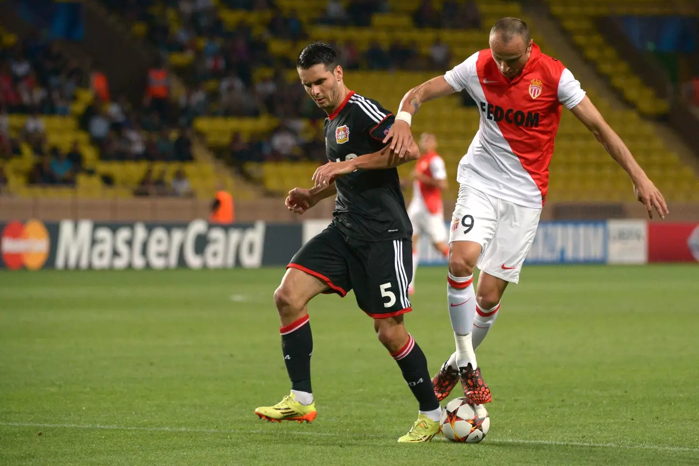 A cheeky bit of skill from Berba from his time at AS Monaco. (Alamy)