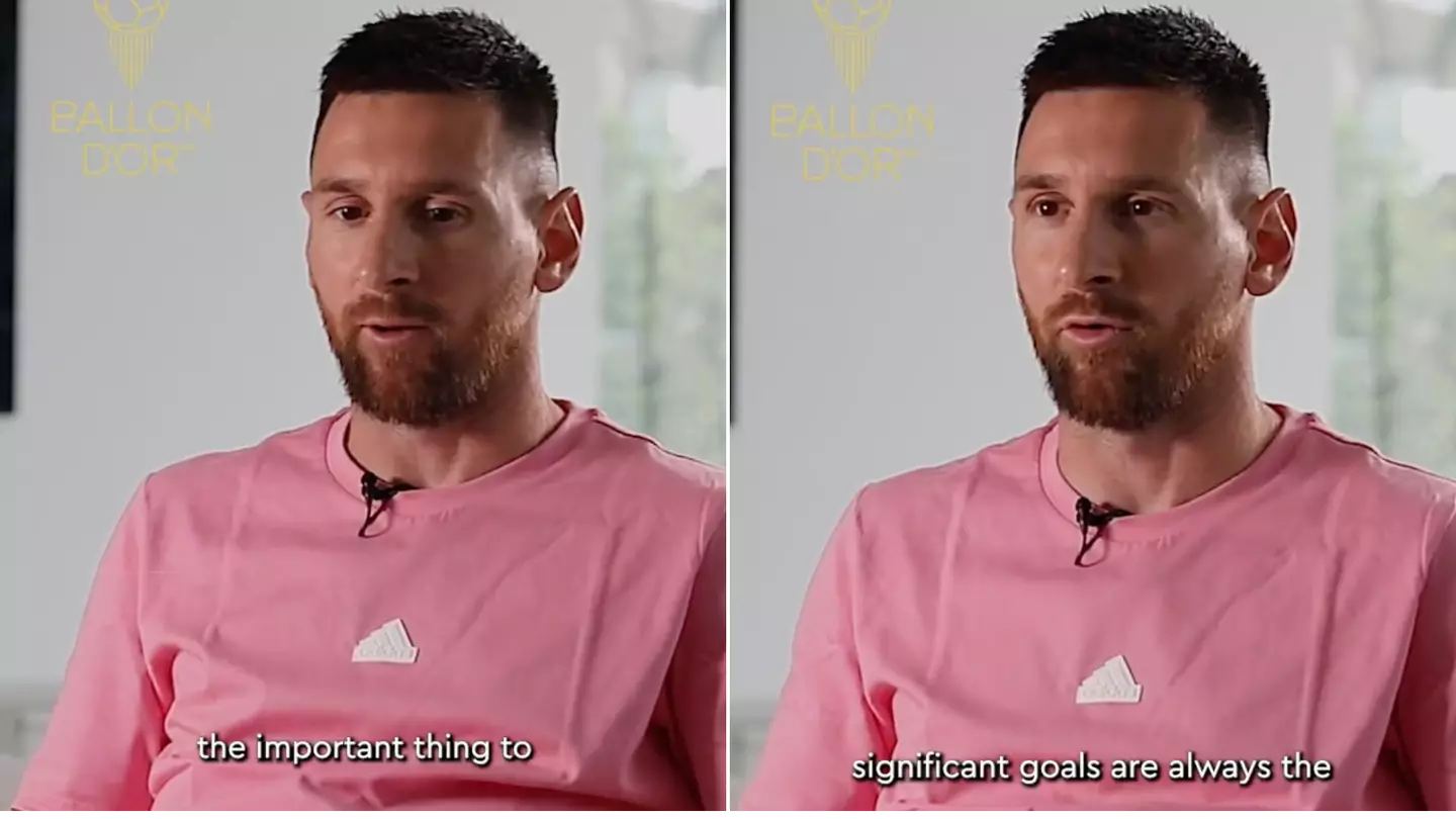 Lionel Messi has changed his answer for what his favourite goal is