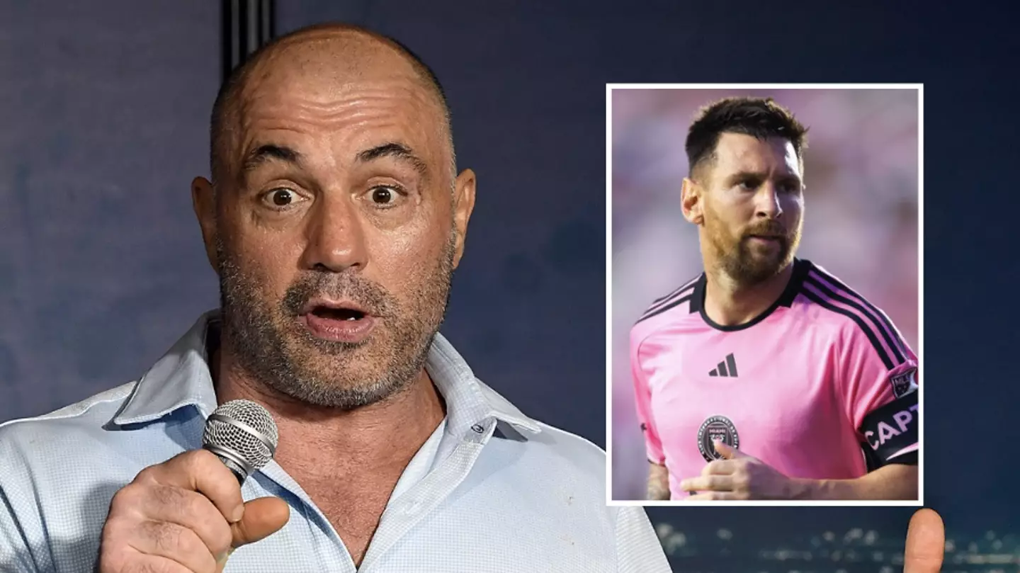 Joe Rogan made awkward comment after seeing Lionel Messi play football for the first time