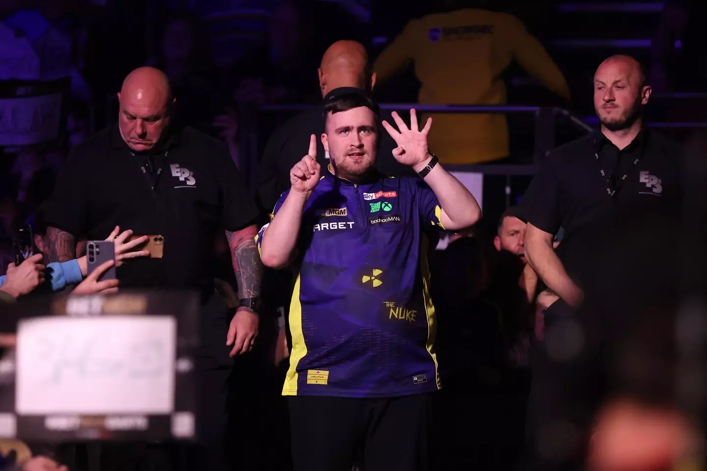 Luke Littler has made a staggering amount of money both in darts and away from the oche. Image: Getty