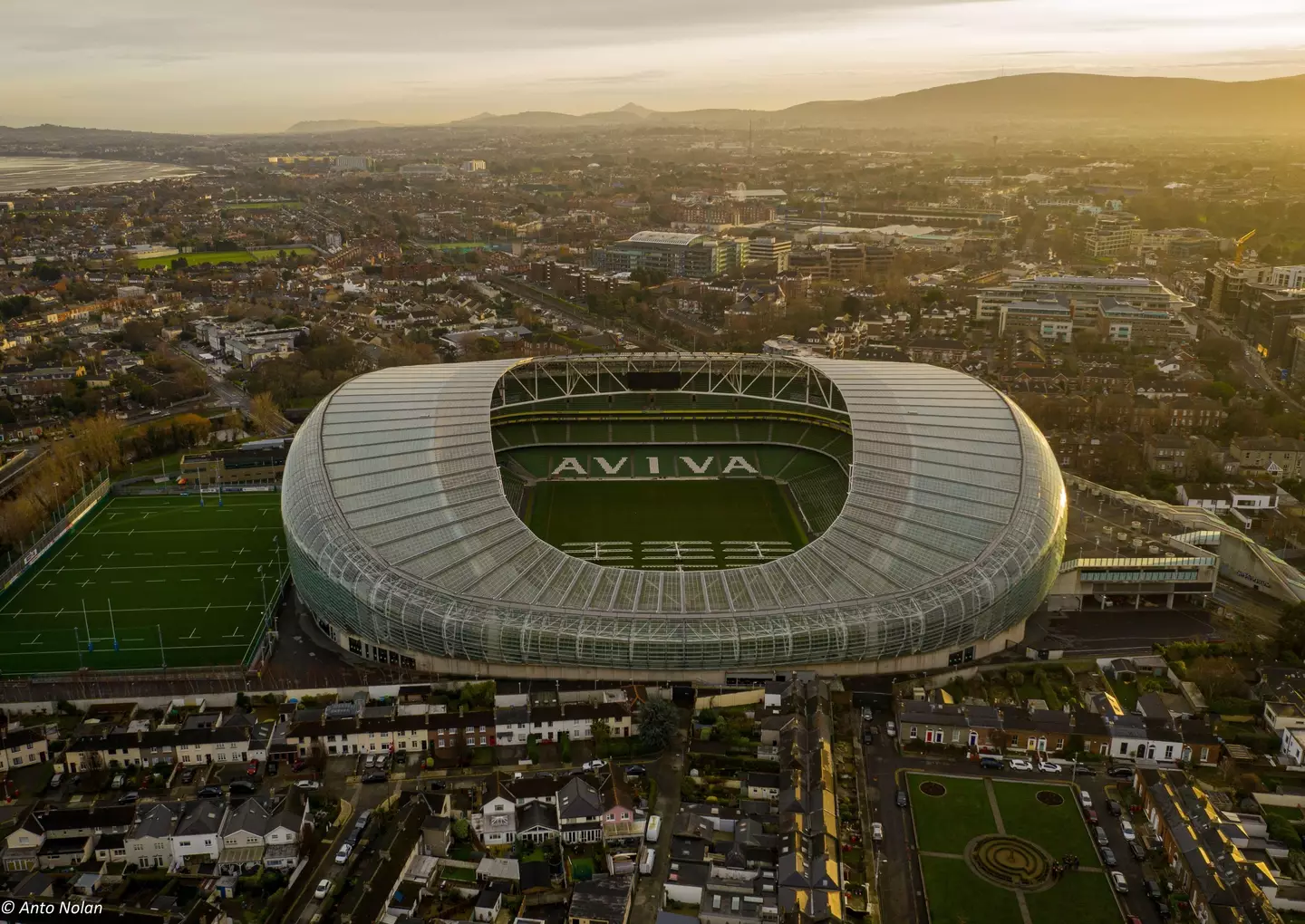Dublin's Aviva Stadium will host games. Image: Alamy