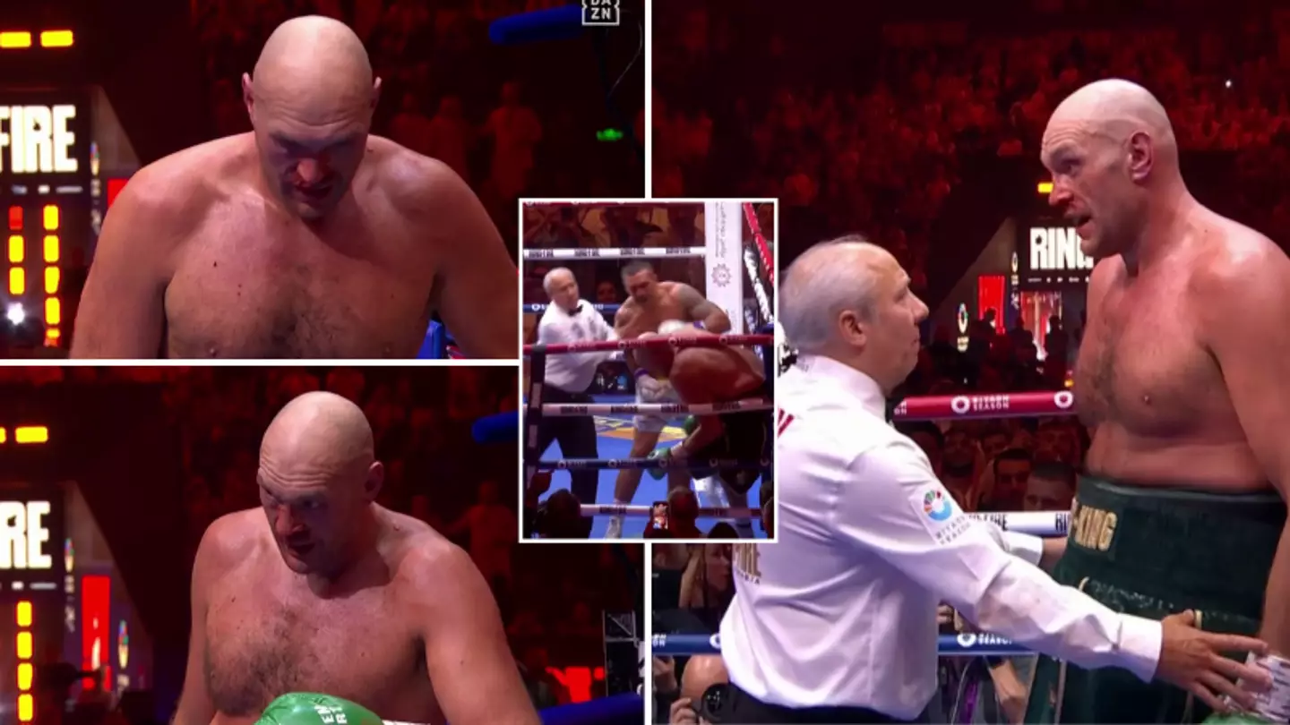 Referee used little-known boxing rule during Tyson Fury's defeat to Oleksandr Usyk