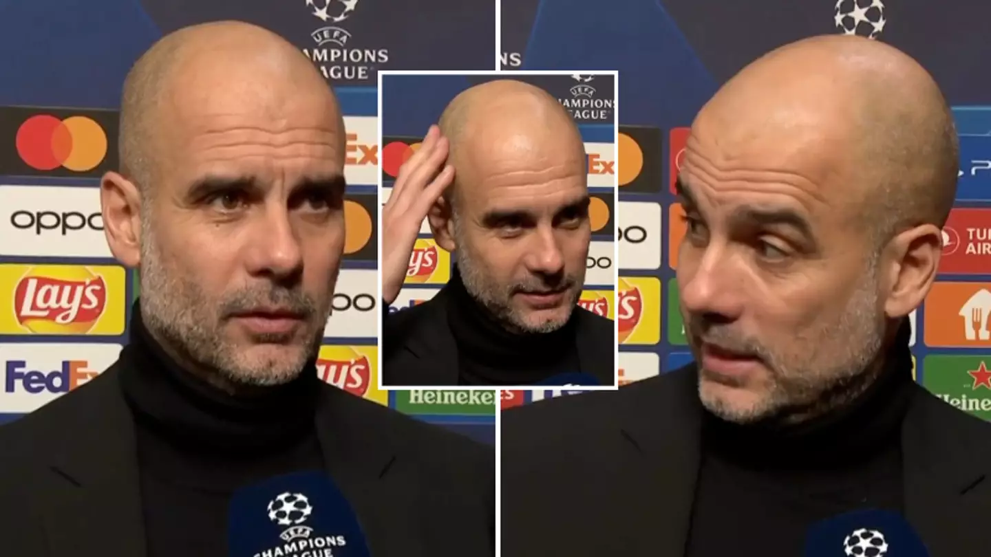 Pep Guardiola drops a very frosty interview after Man City vs RB Leipzig, fans think he is 'cracking' under pressure