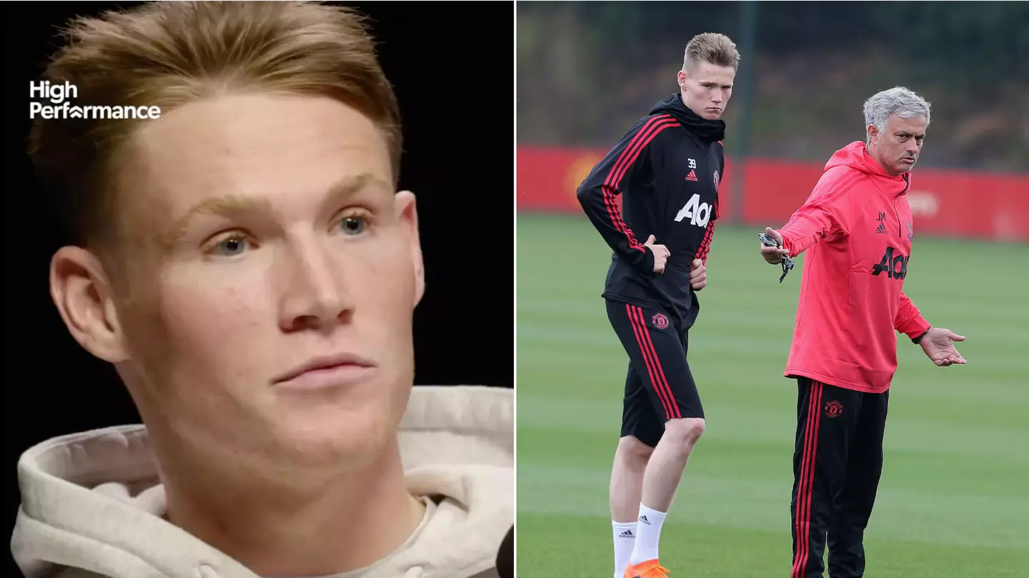 Scott McTominay reveals the brutal advice Jose Mourinho gave him in first ever Man Utd training session