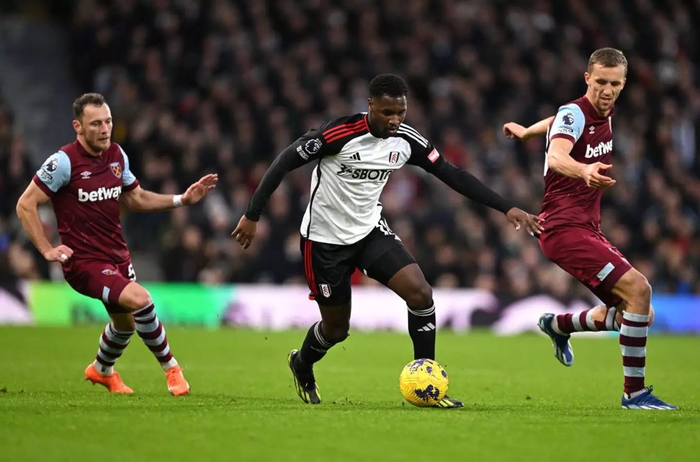 West Ham United's Tomas Soucek and Vladimir Coufal both represent Czechia internationally. (Image: Getty)