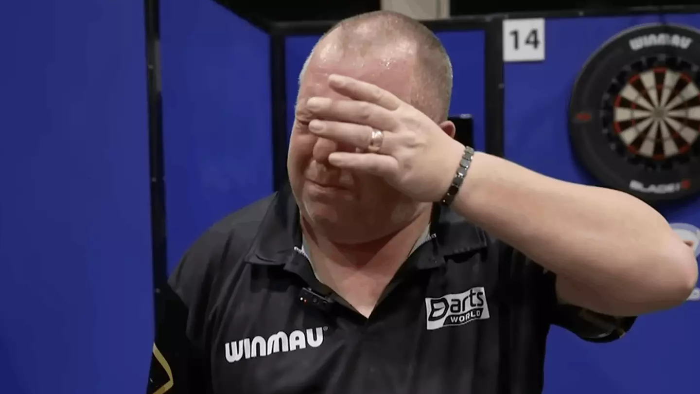 Mervyn King Left In Tears During Emotional Interview After Winning PDC Tour Card