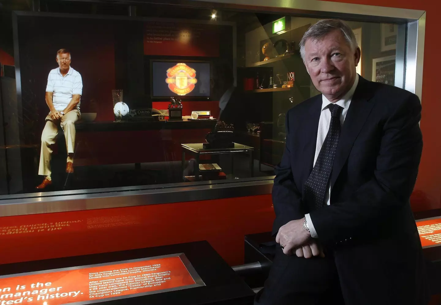 Ferguson is regarded as one of the greatest managers to ever live. (Image