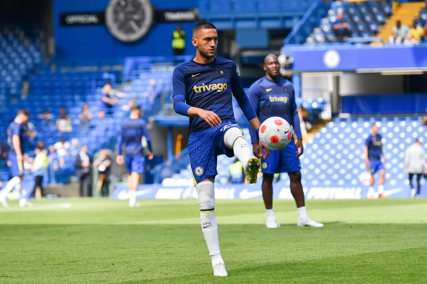 Hakim Ziyech has been linked with AC Milan for much of the summer. (Alamy)