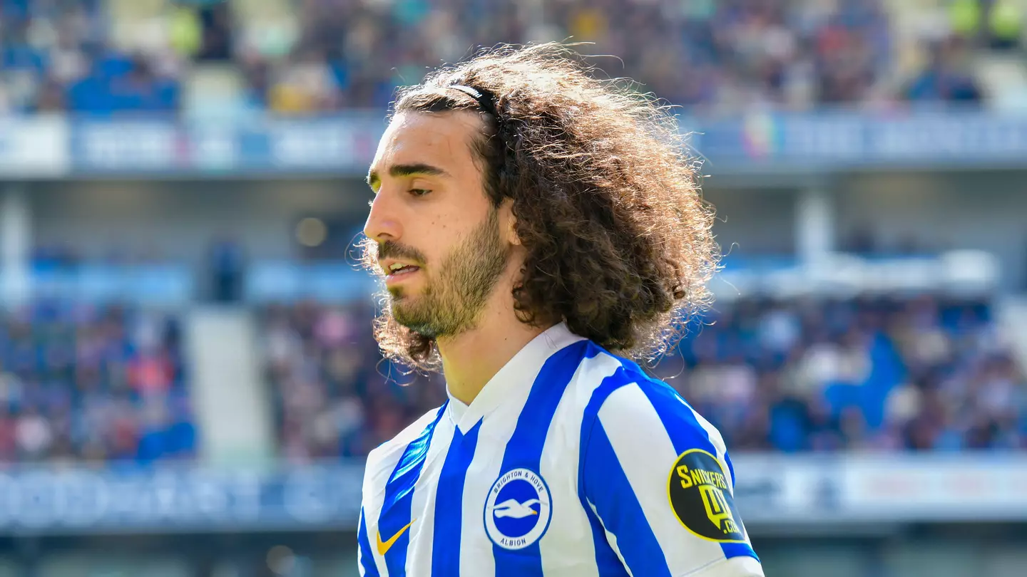 Brighton left-back Marc Cucurella has emerged as a top target for Manchester City this summer.