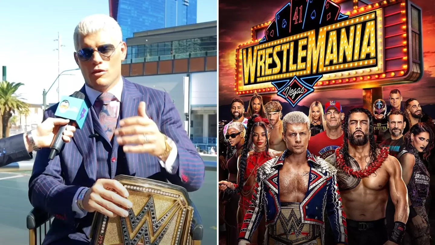 Cody Rhodes has played down Wrestlemania rumour and makes 'unexpected' main event claim