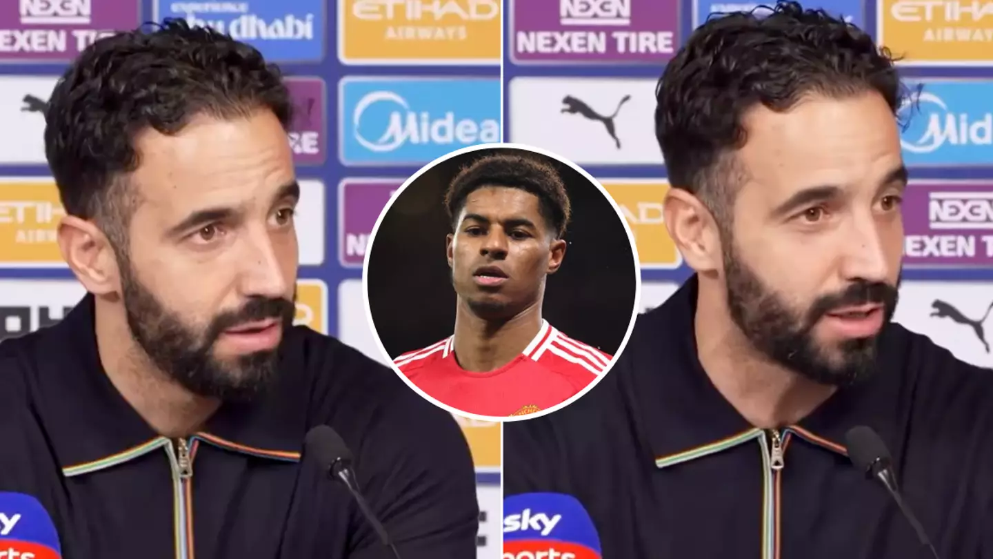 Ruben Amorim reveals real reason why Marcus Rashford was dropped for Manchester derby in astonishing press conference
