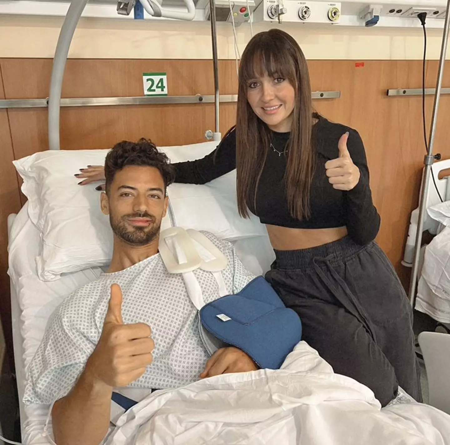 Mari will now be out for at least two months after having surgery to reconstruct two injured muscles in his back. Image credit: Instagram/pablomv5