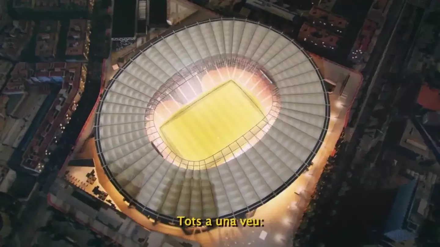 Valencia unveiled plans for their new stadium. Image: X/@valenciacf