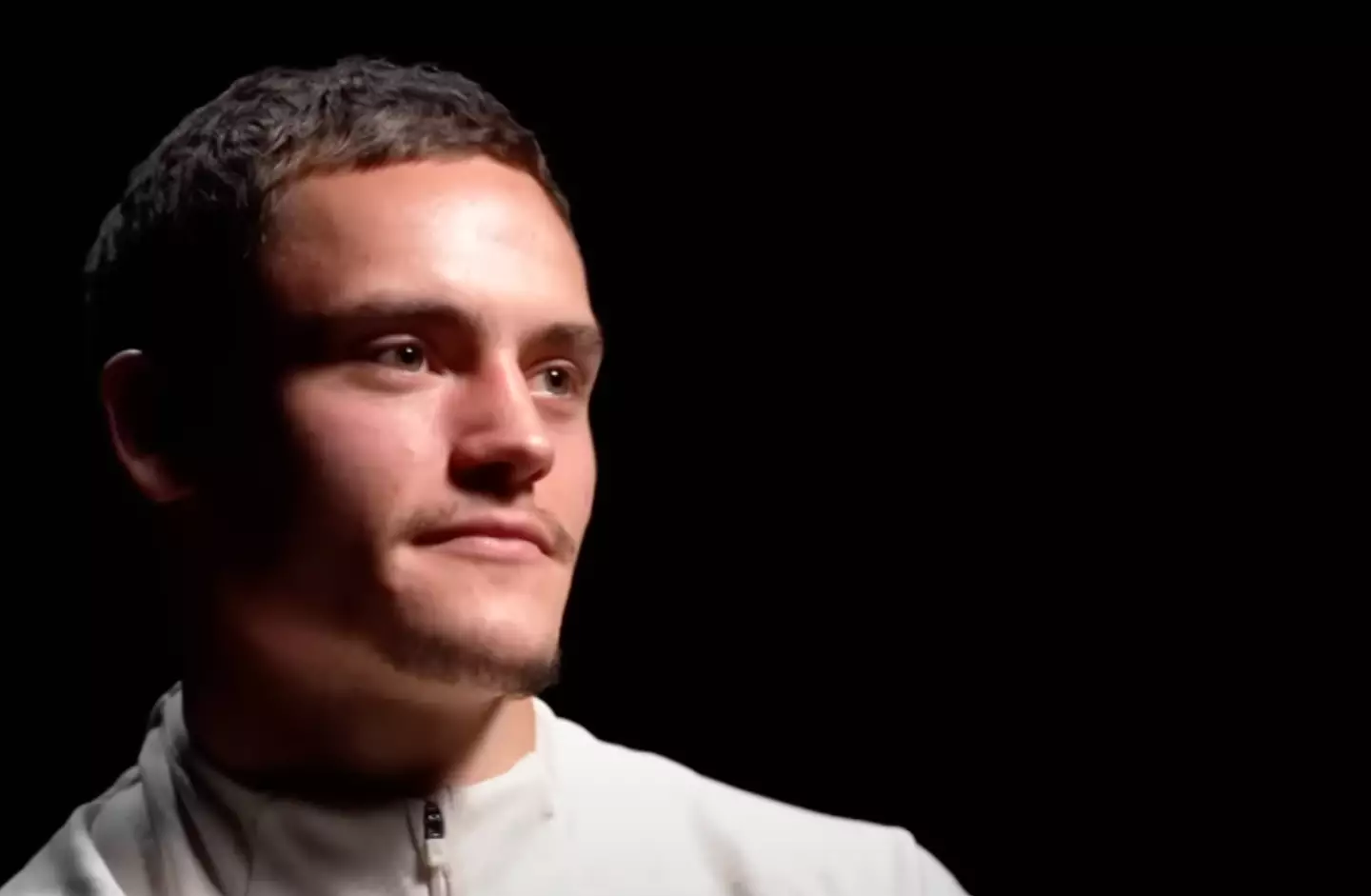 Wirtz looked emotional throughout the video. Image credit: Getty