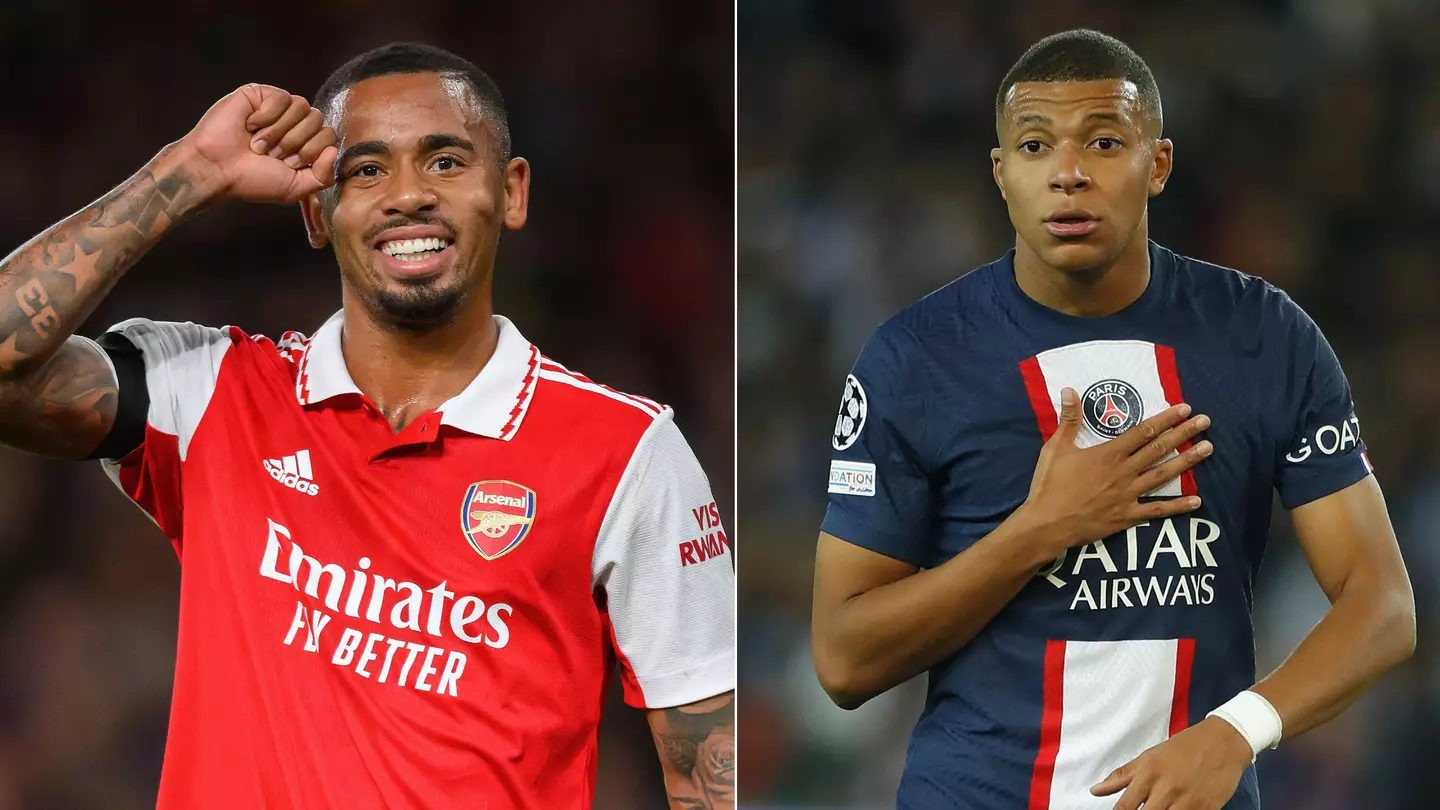 "Right now, no" pundit claims he wouldn't swap Gabriel Jesus for Kylian Mbappe