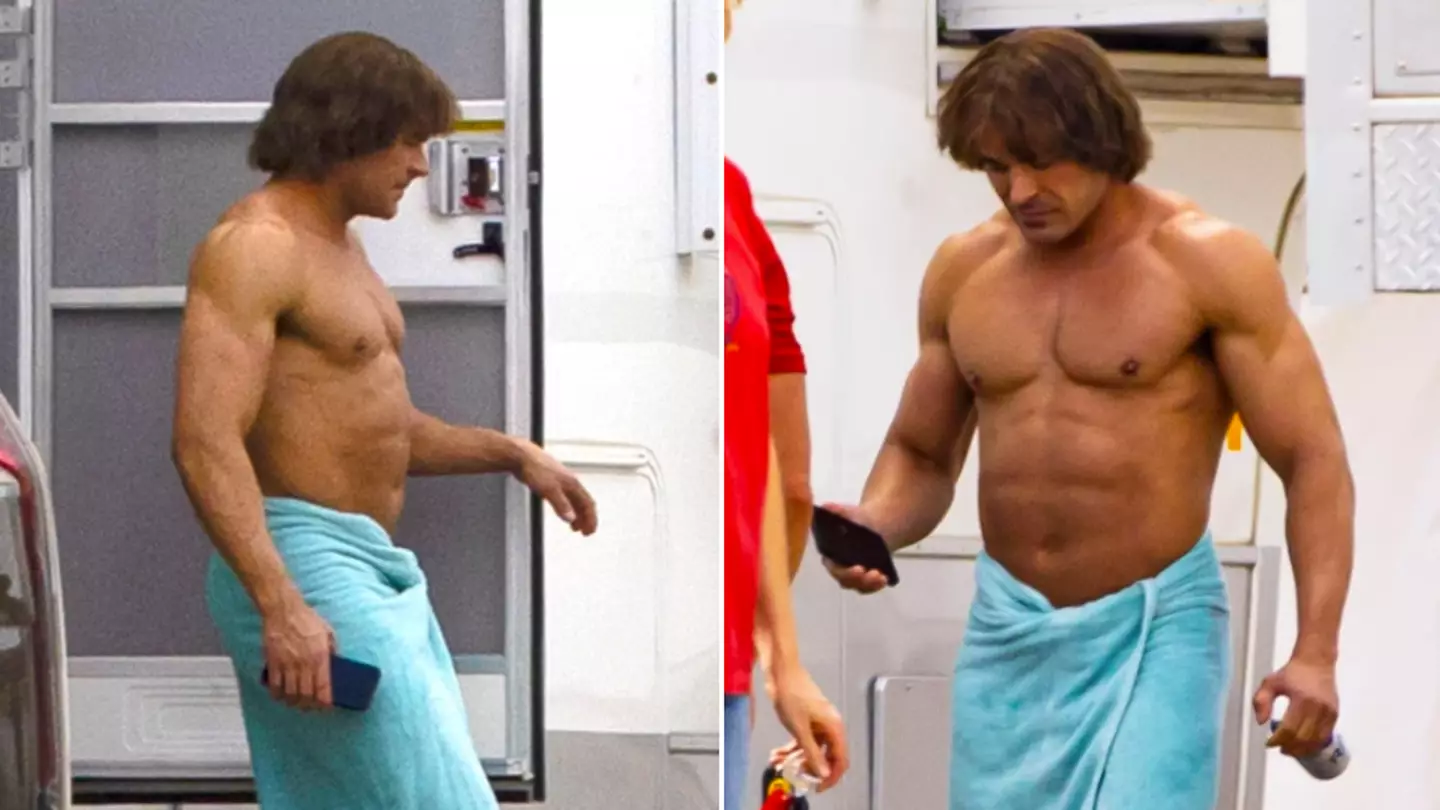 Zac Efron looks absolutely jacked for his role as iconic wrestler in upcoming movie
