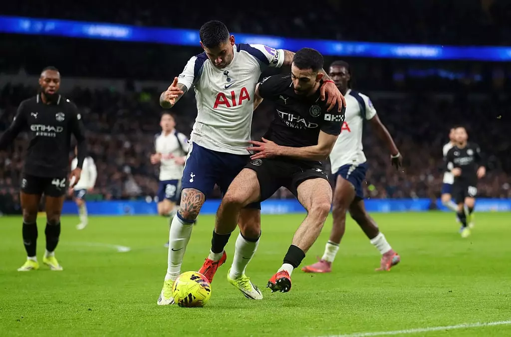 Romero was forced to miss the second half of the Premier League clash with Manchester City. (Image: Izzy Poles - AMA/Getty Images)