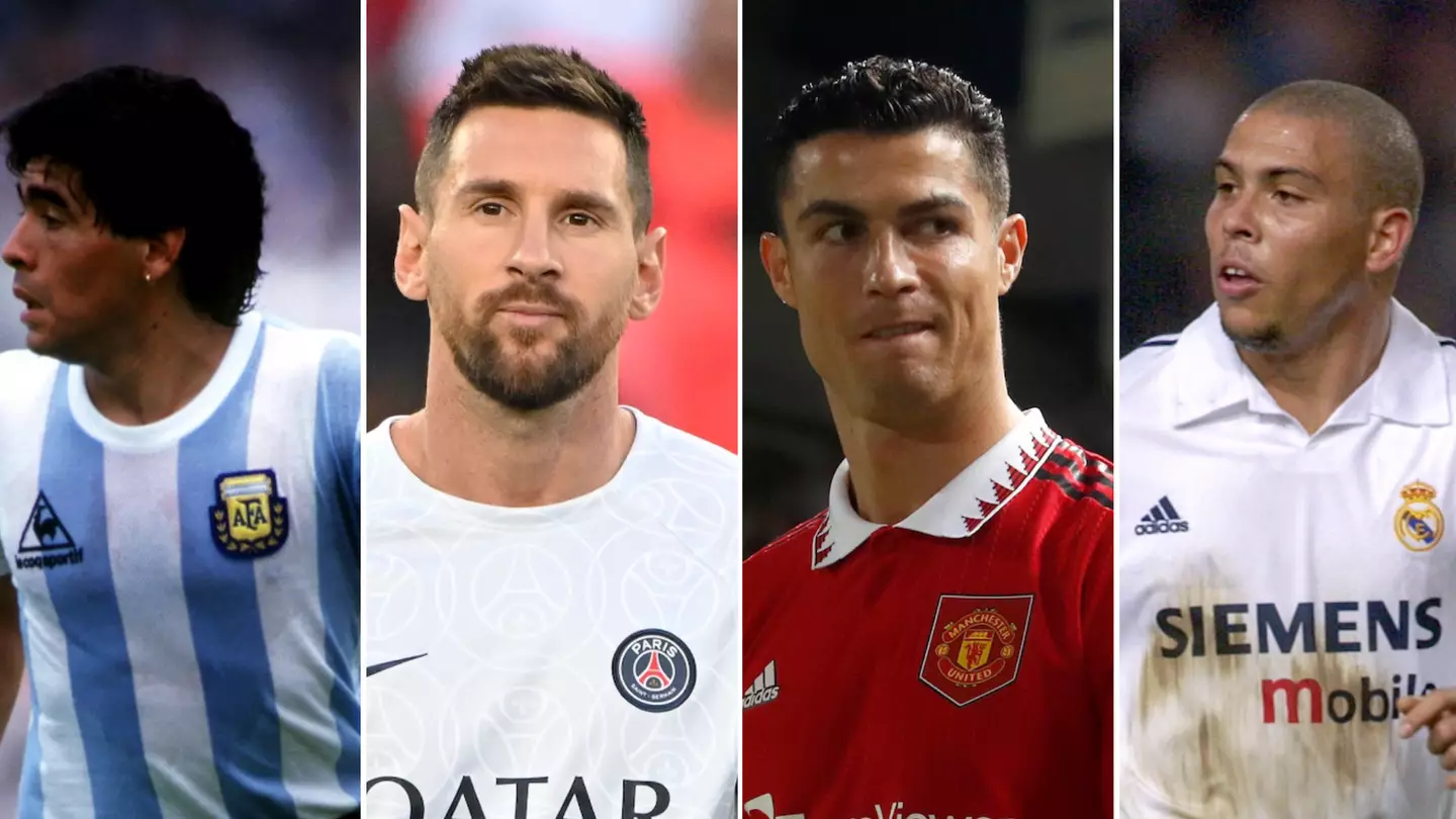 The top 100 players of all time have been ranked by FourFourTwo, some of the ranks will surprise you