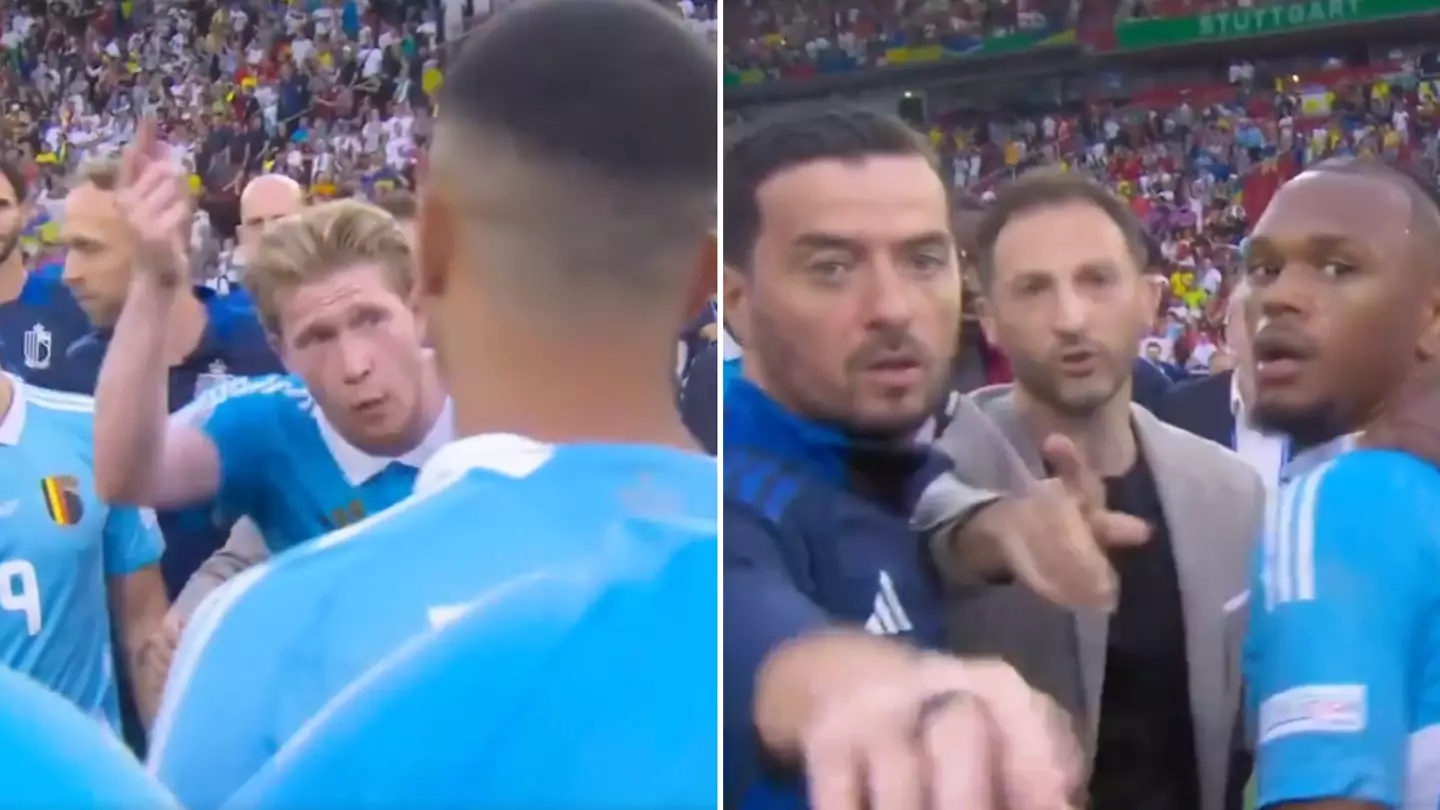 What Kevin De Bruyne said in X-rated speech to Belgium teammates after being booed following Ukraine draw
