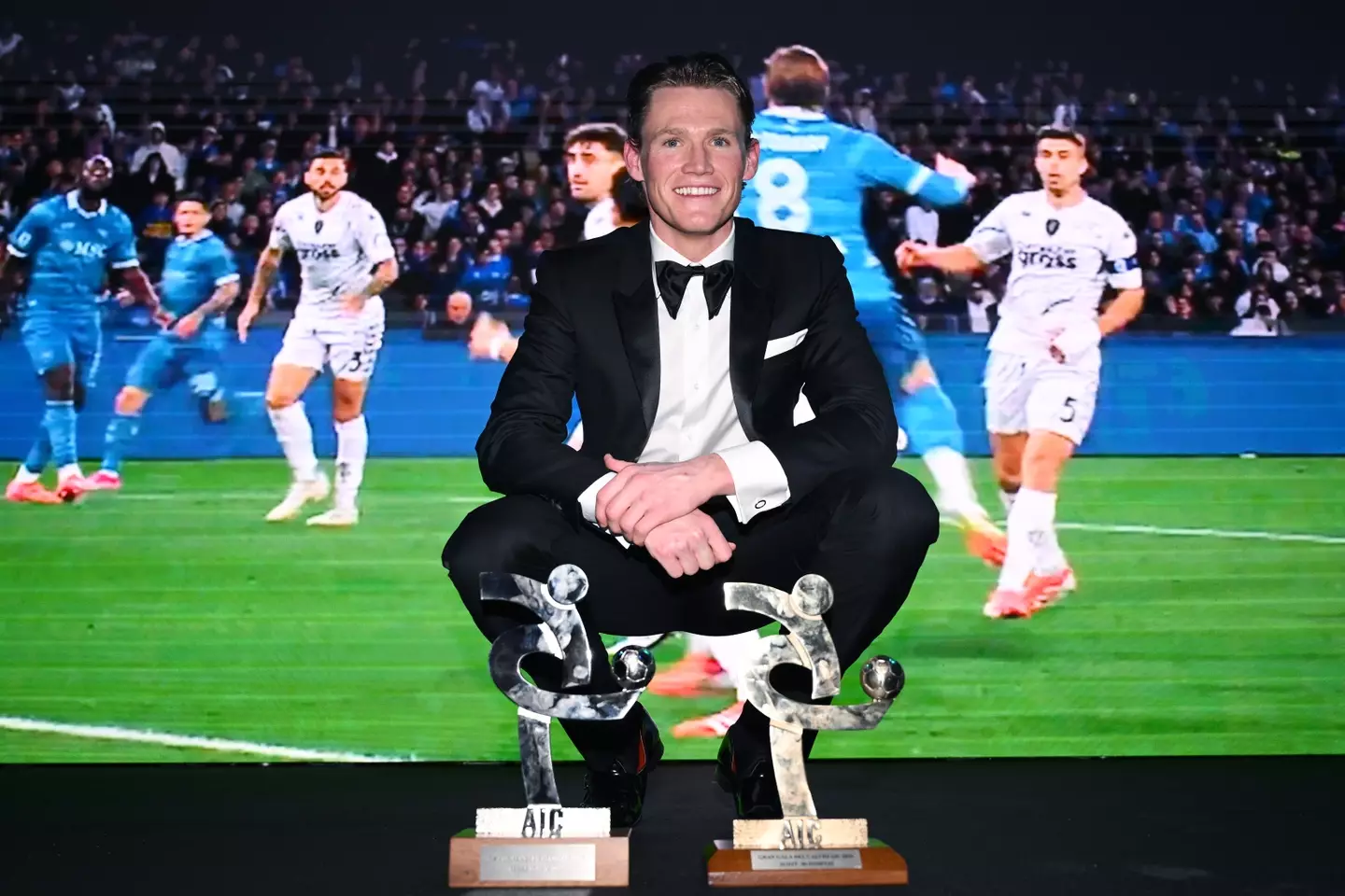 Scott McTominay was named Serie A Player of the Year following his debut campaign. Image credit: Getty