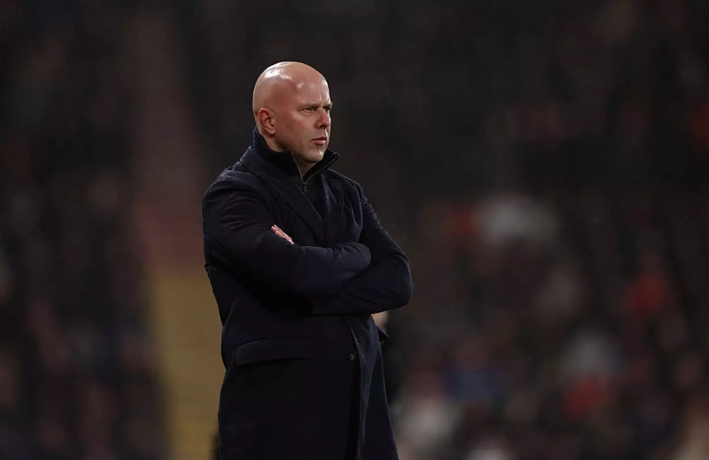 Arne Slot is under pressure at Liverpool (Credit:Getty)