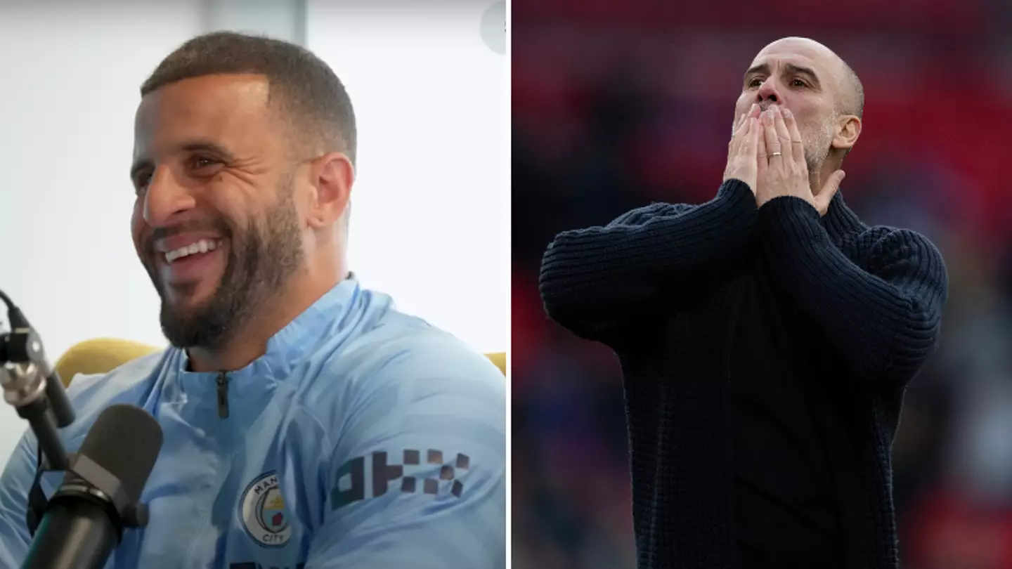 Kyle Walker revealed who Man City players send to Pep Guardiola when they want a day off